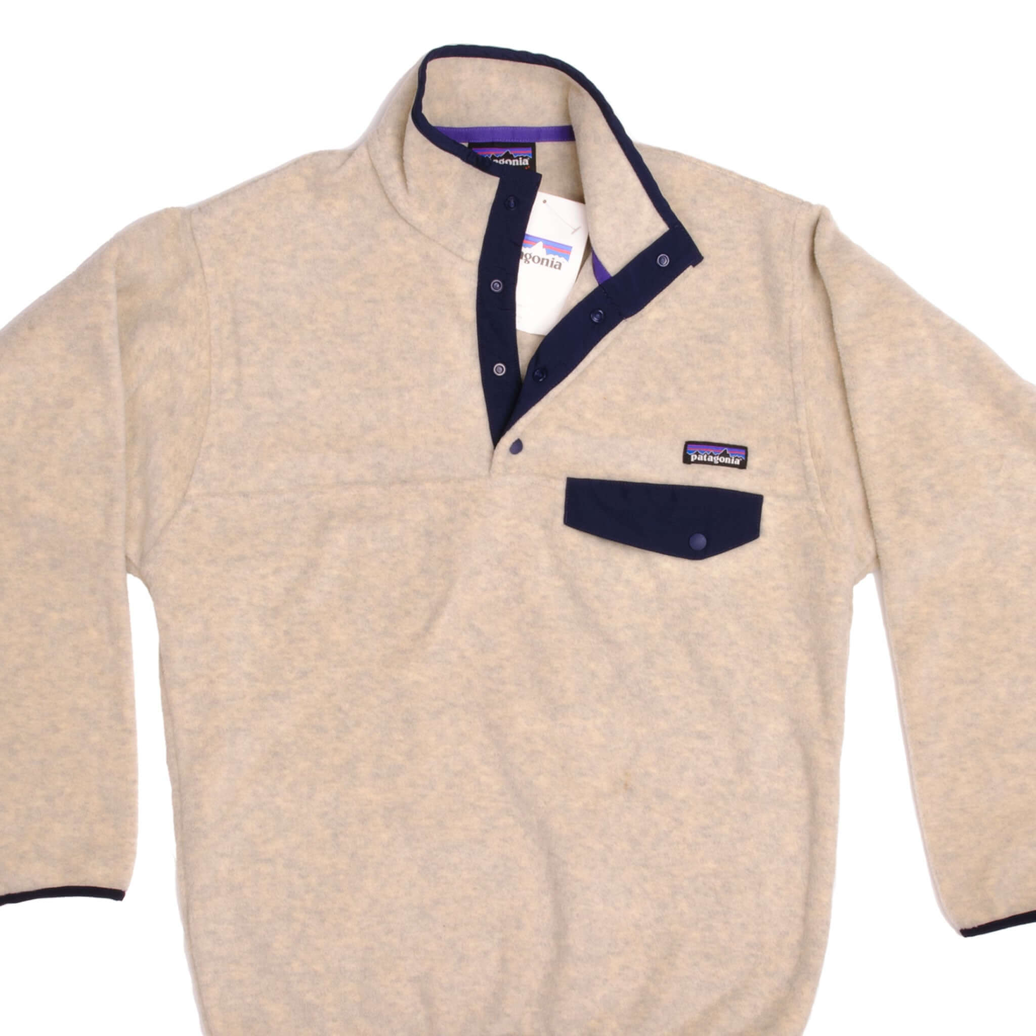 Vintage Blue Patagonia Snap T Fleece Pullover Jacket Size Small Deadstock