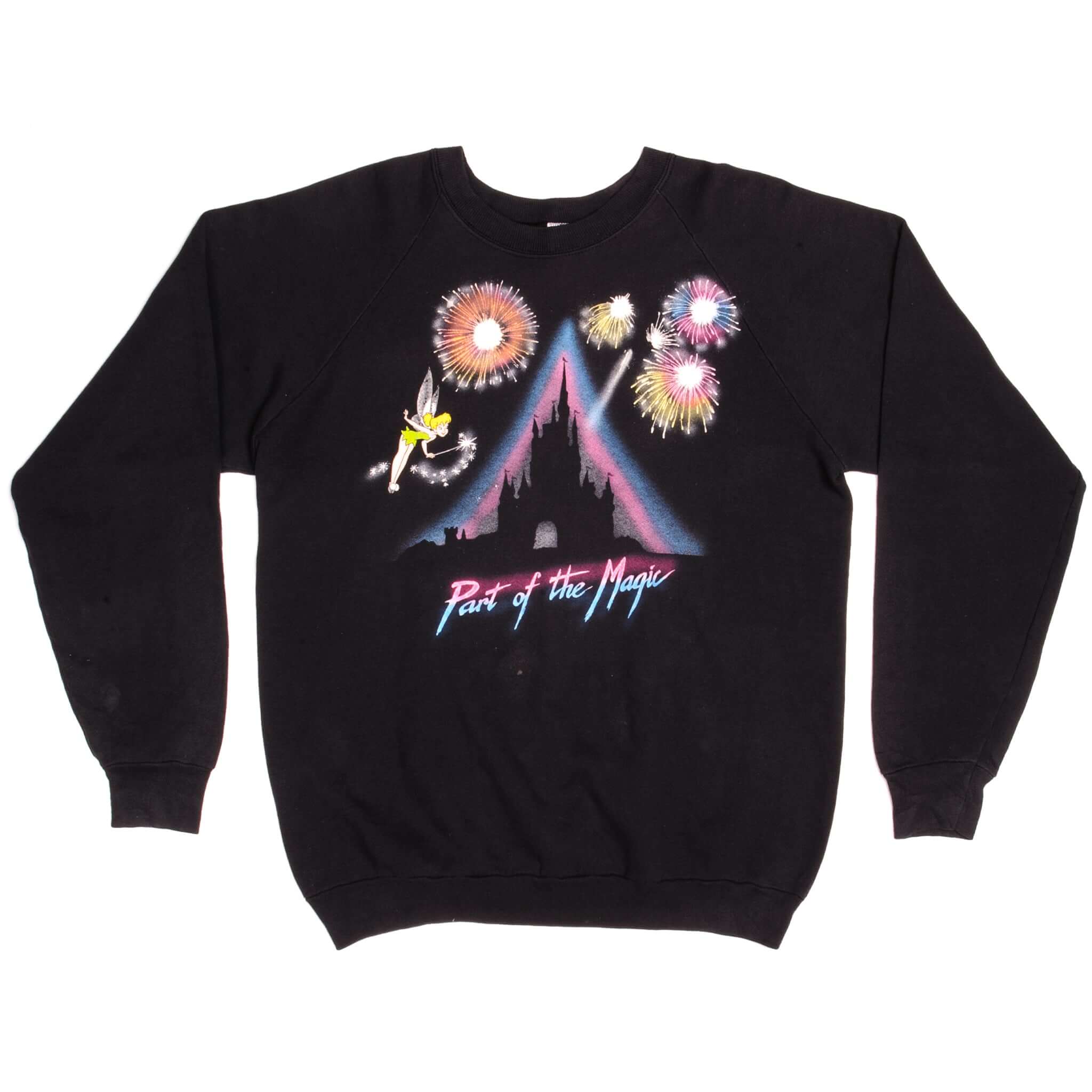 Vintage Disney Wear Sweatshirt Fruit of the Loom 90's Size XLarge Made In USA.