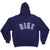 Vintage Nike Blue Hoodie Sweatshirt Late 1990s Size Large Made In USA.