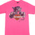 Pink Vintage Harley Davidson T-Shirt 1992 Size Medium Made In USA.