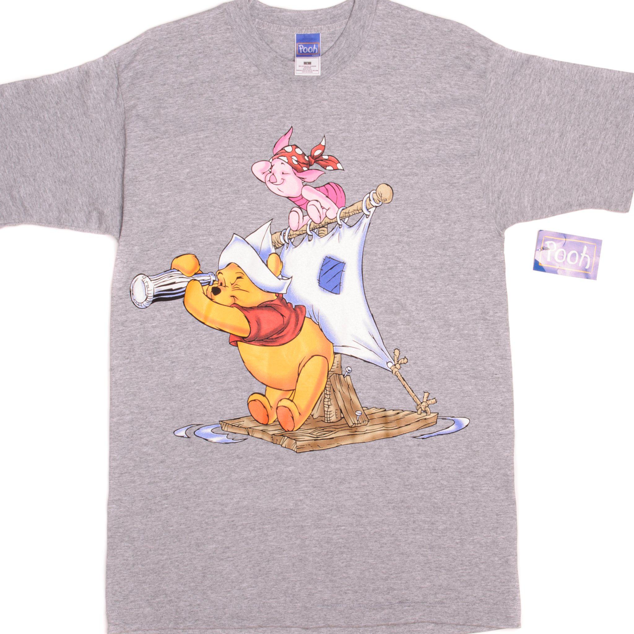 VINTAGE DISNEY WINNIE THE POOH TEE SHIRT 90s SIZE LARGE MADE IN USA  DEADSTOCK