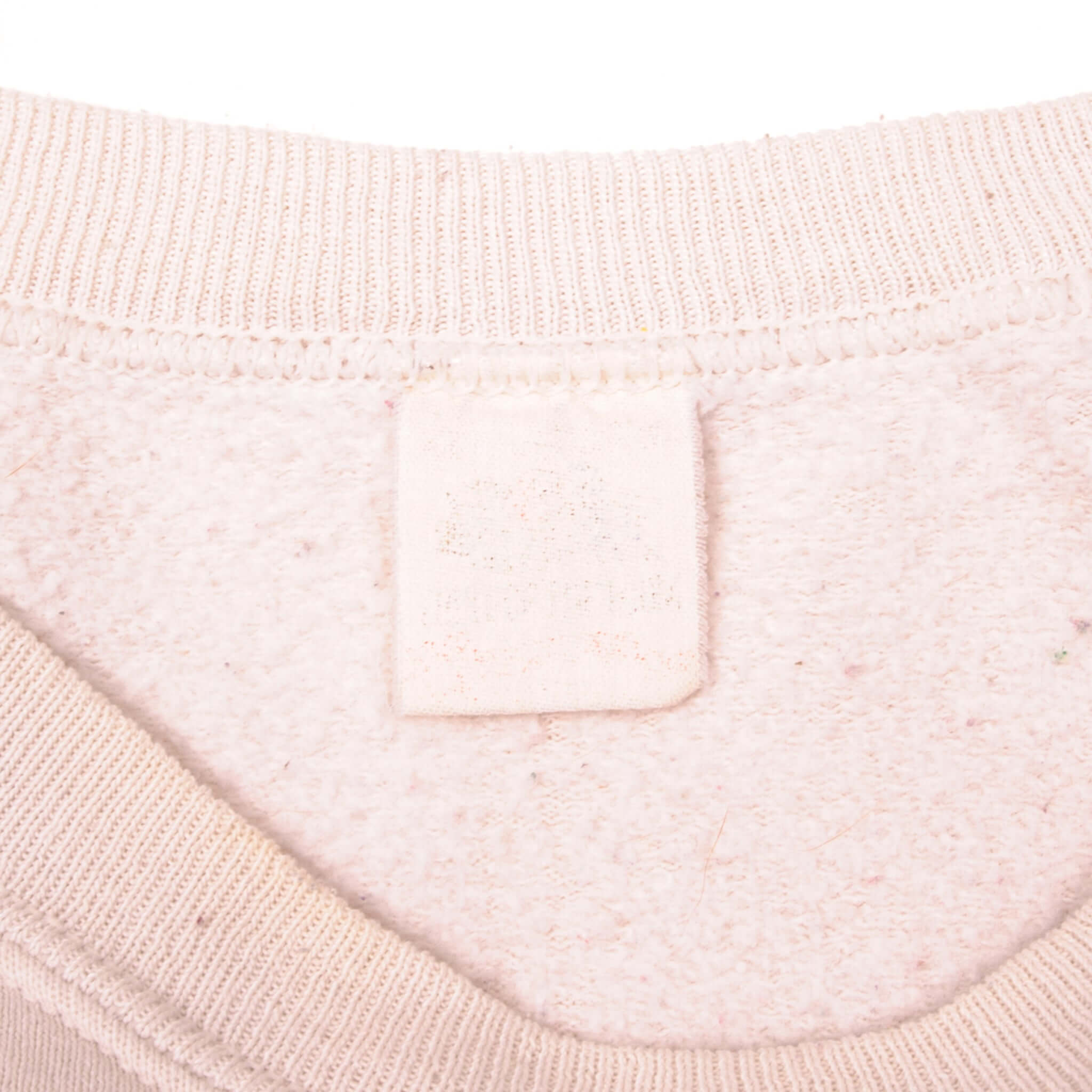 Vintage Label Tag Fruit of the Loom 1989 80s 1980s