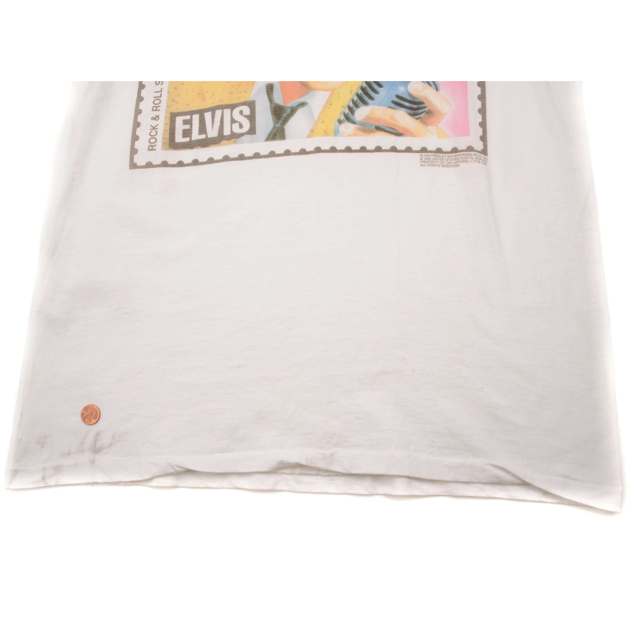 VINTAGE ELVIS PRESLEY TEE SHIRT 1992 SIZE LARGE MADE IN USA