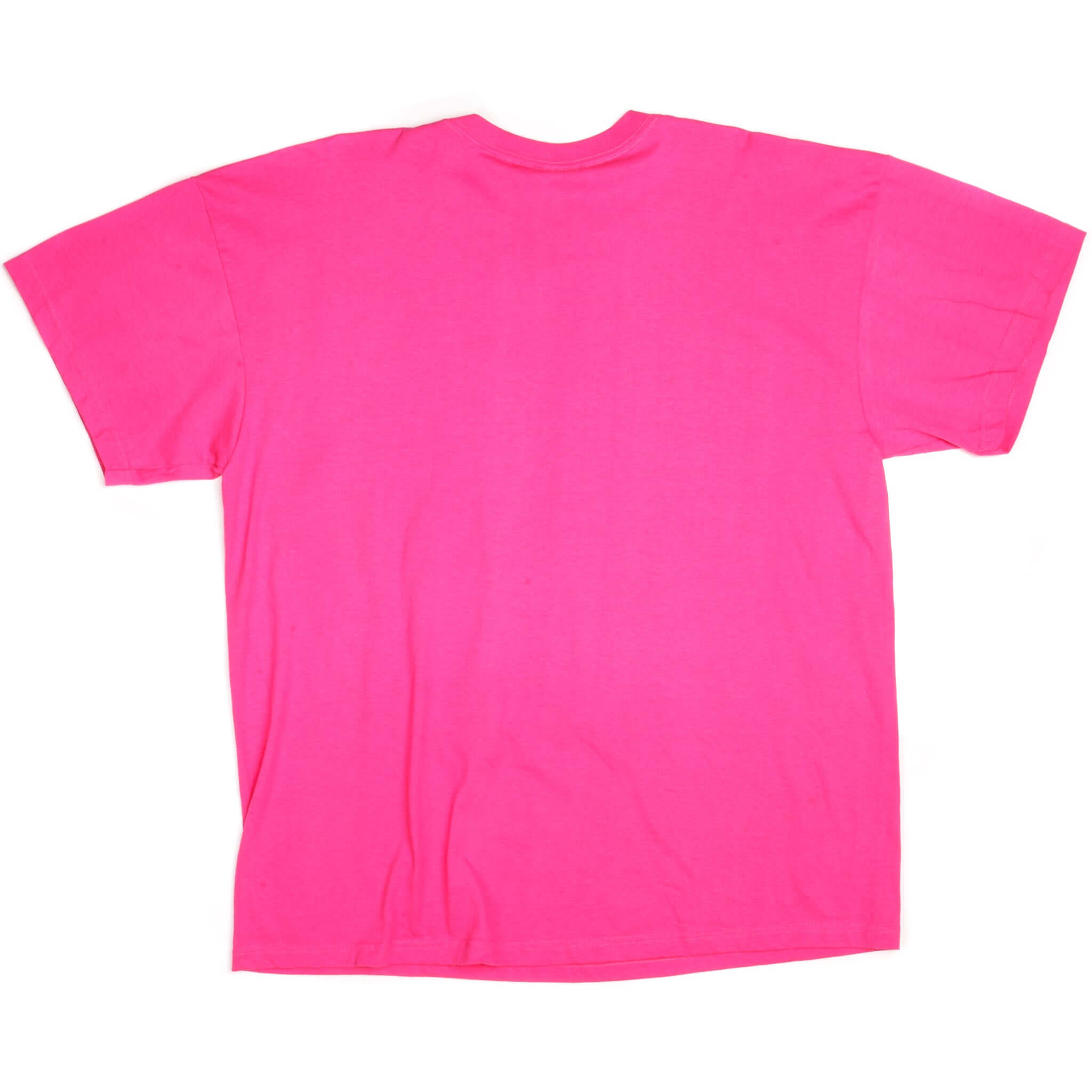 Vintage Disney Mickey Mouse Pink Tee Shirt Size XLarge Deadstock With Original Tag.