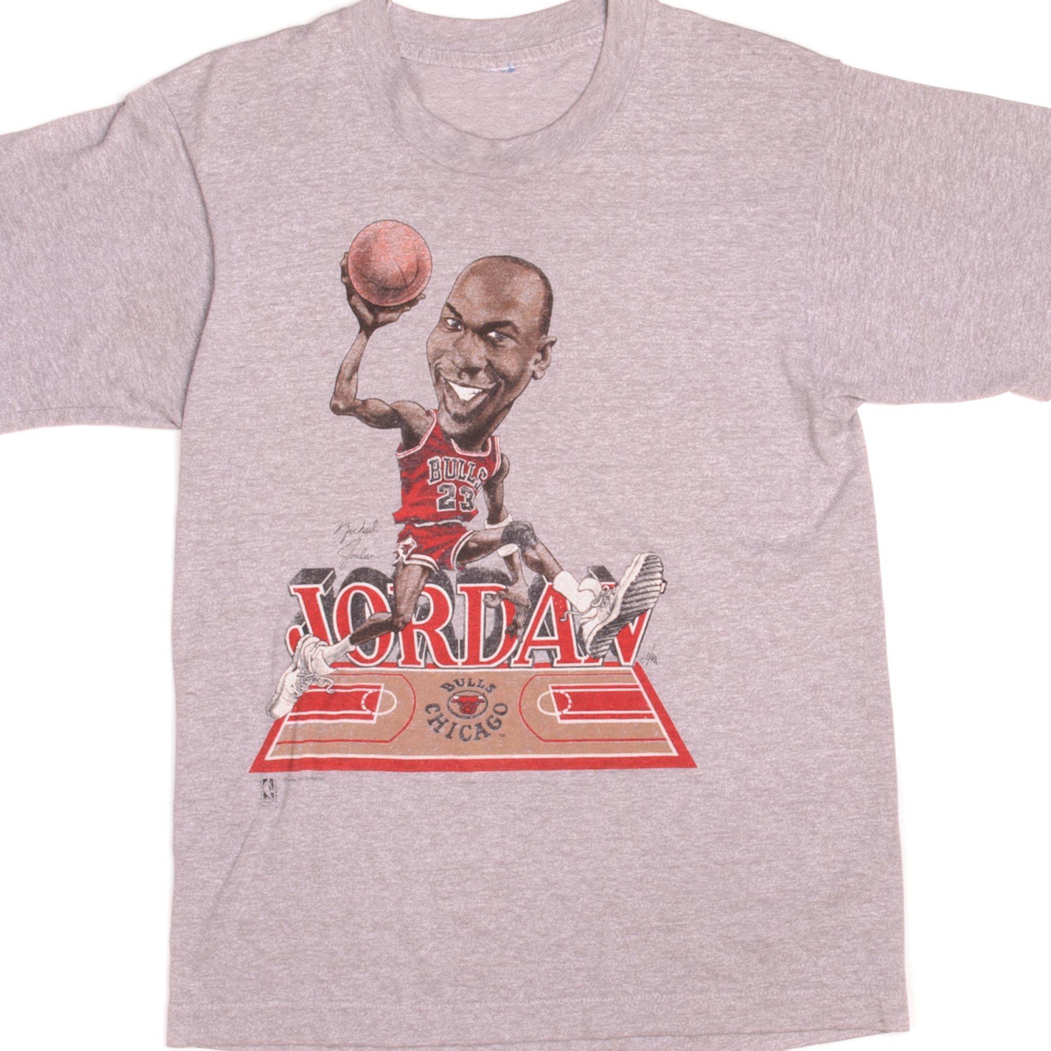 karton hellige Rodet VINTAGE NBA CHICAGO BULLS MICHAEL JORDAN TEE SHIRT 1990s SIZE SMALL MA –  Vintage rare usa