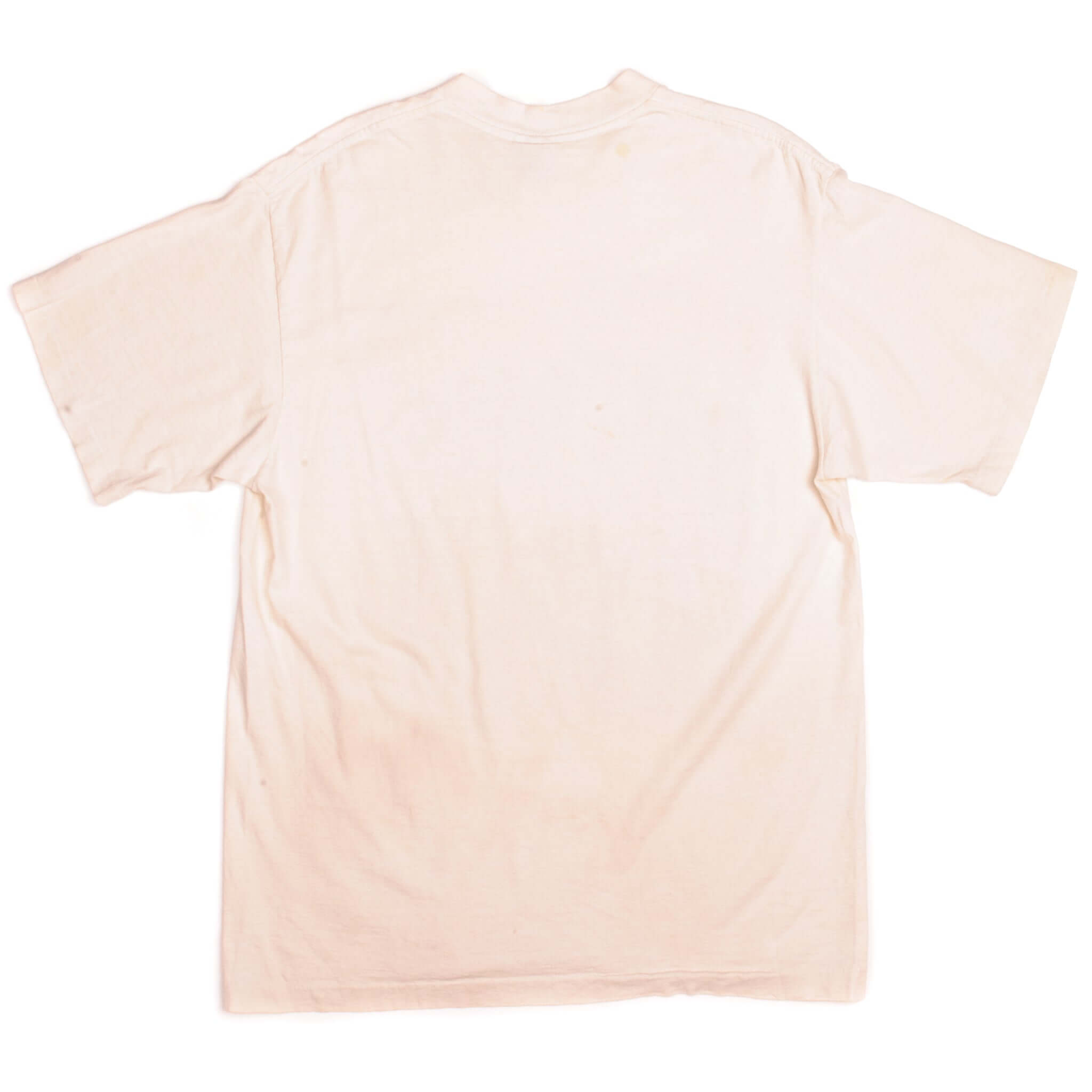 Vintage Chicago Bulls 3 Time NBA World Champs Salem Sportswear Tee Shirt 1993 Size Medium Made In USA With Single Stitch Sleeves.