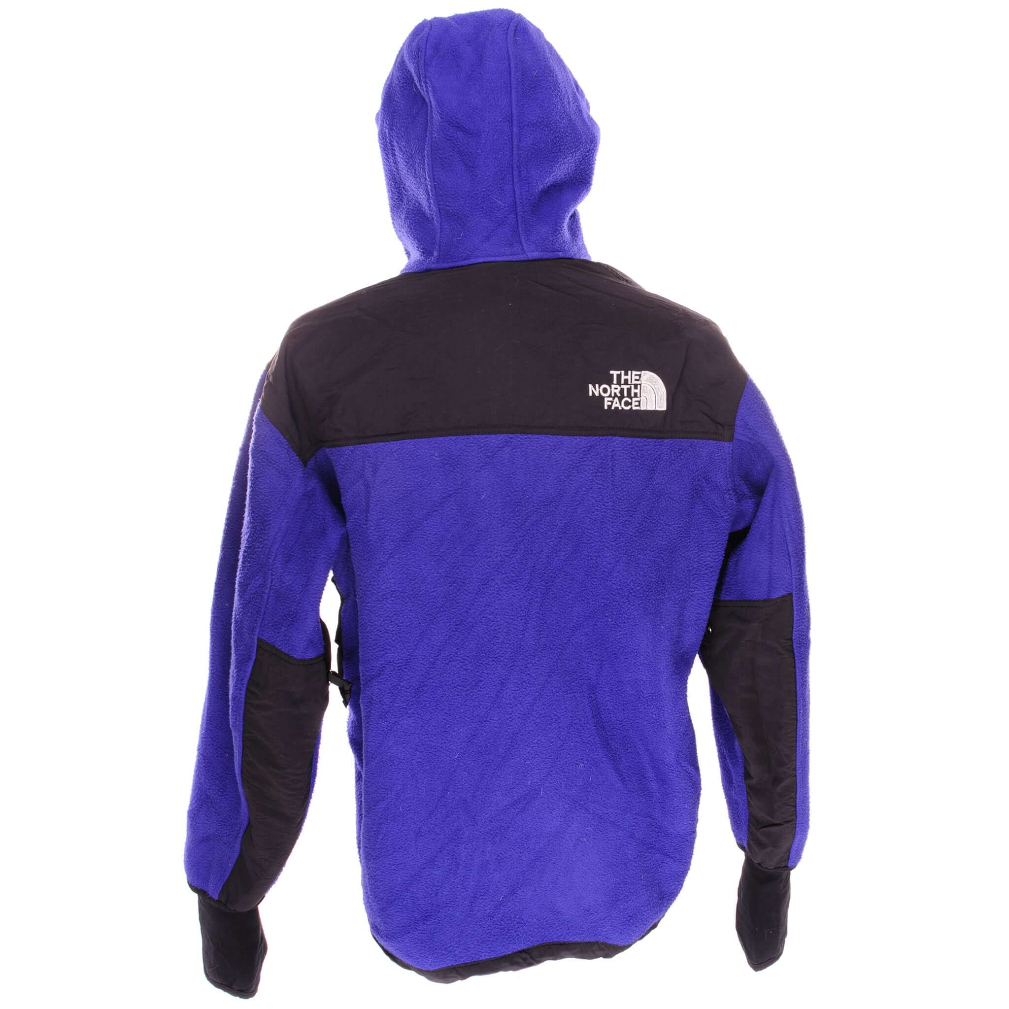Vintage The North Face Fleece Hooded Jacket Size Large Made In USA.