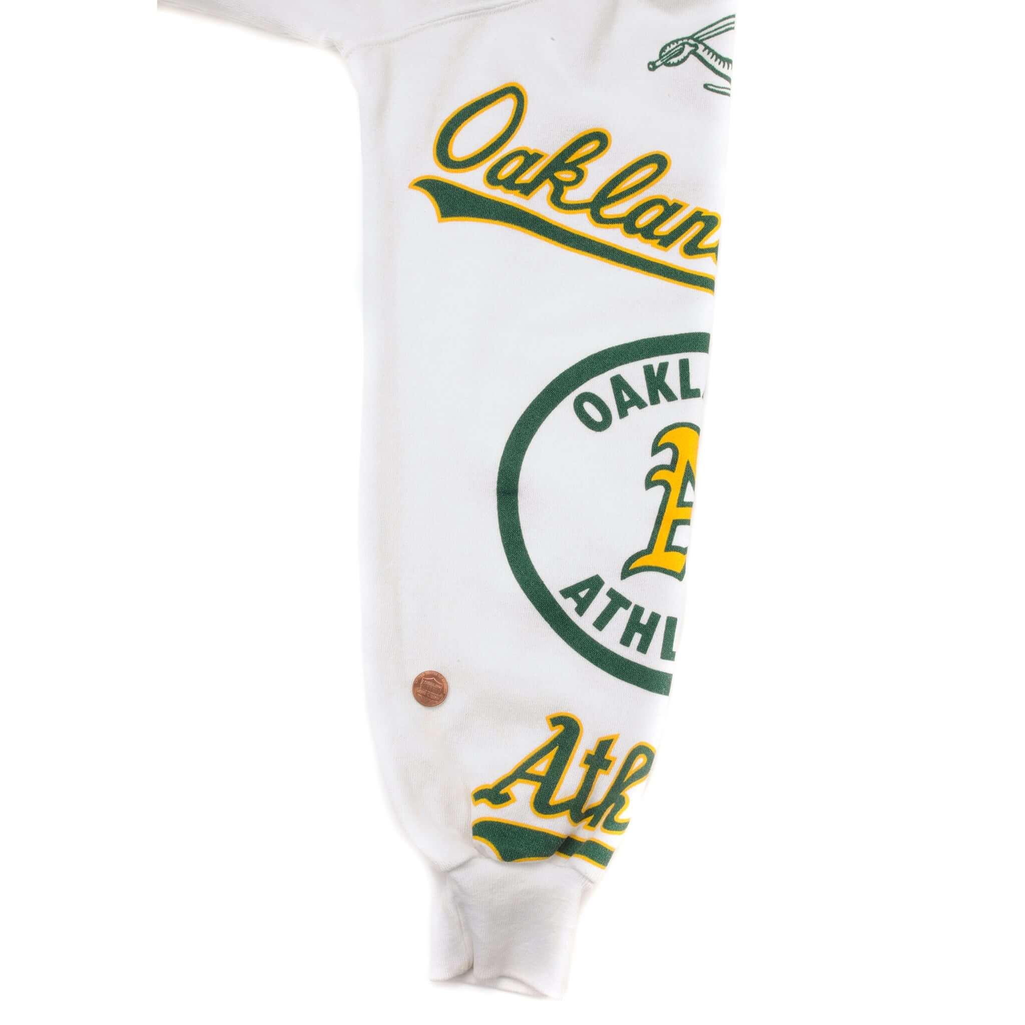 VINTAGE MLB OAKLAND ATHLETICS SWEATSHIRT SIZE LARGE