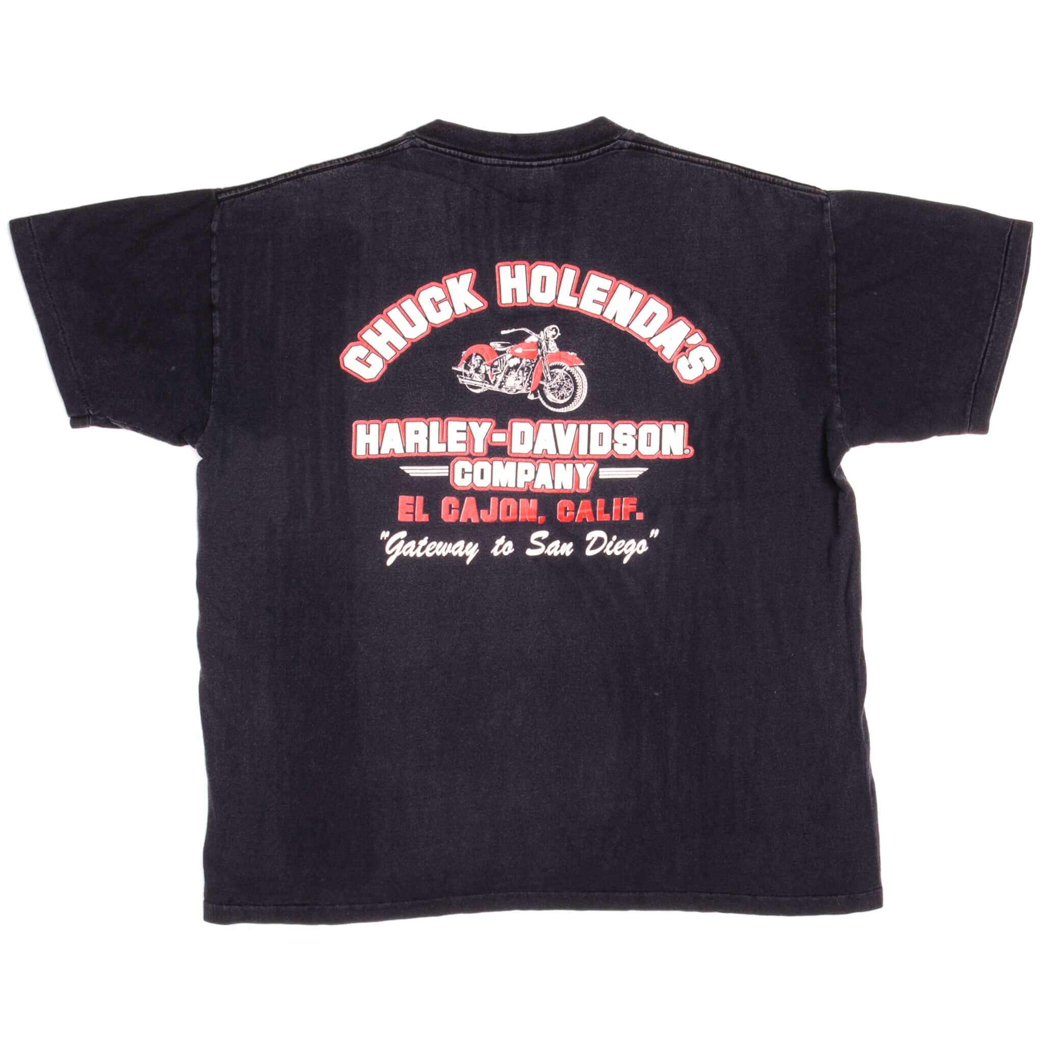 Vintage Harley Davidson Tee Shirt 1987 Size XLarge Made In USA.