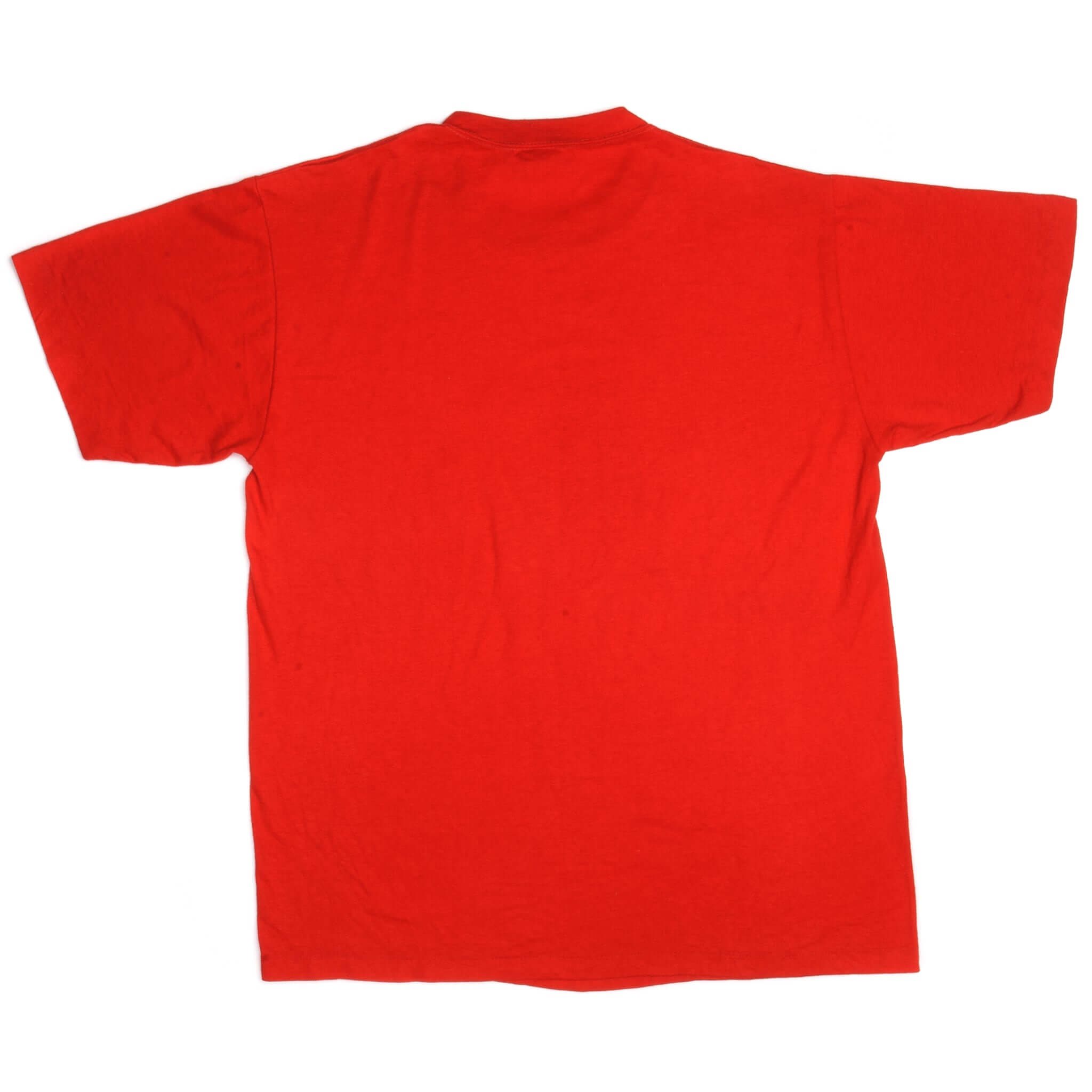 Vintage Indiana University National Champs Tee Shirt 1981 Size Large Made In USA With Single Stitch Sleeves.