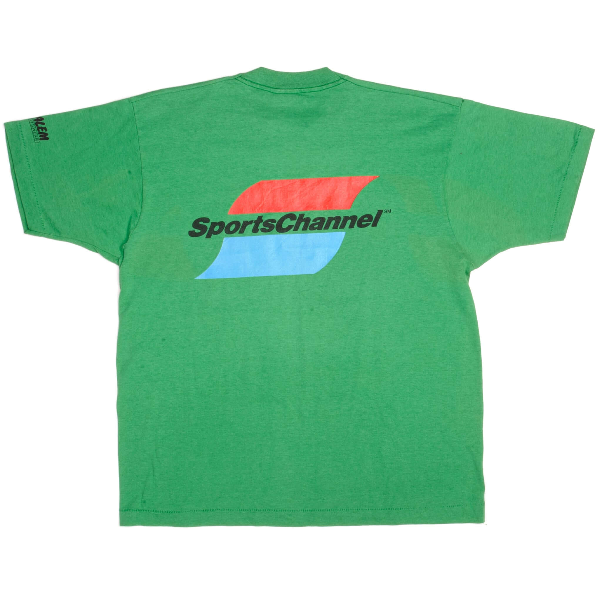 Vintage Boston Celtics Johnny Most Tee Shirt 1990 Size Large Made In USA With Single Stitch Sleeves.