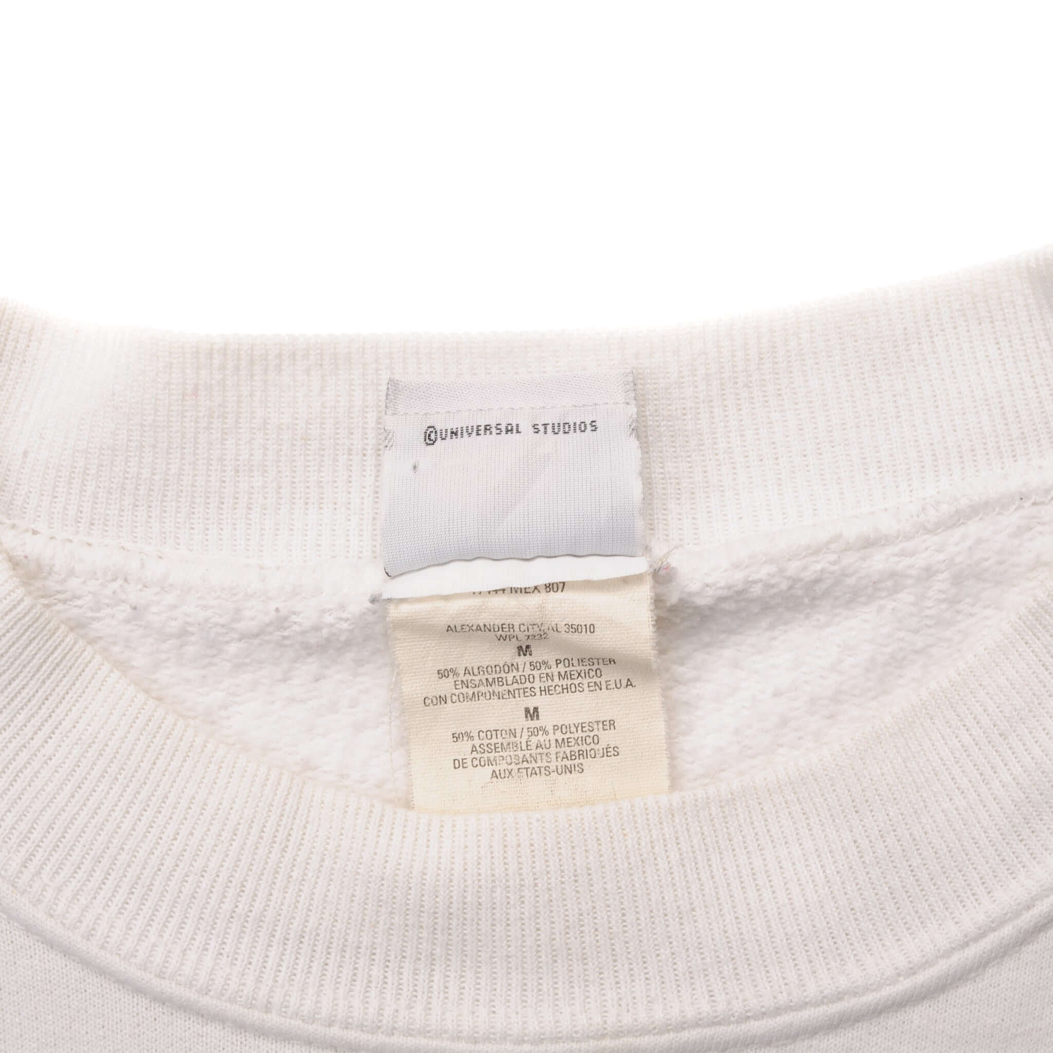 VINTAGE UNIVERSAL STUDIOS SWEATSHIRT SIZE MEDIUM