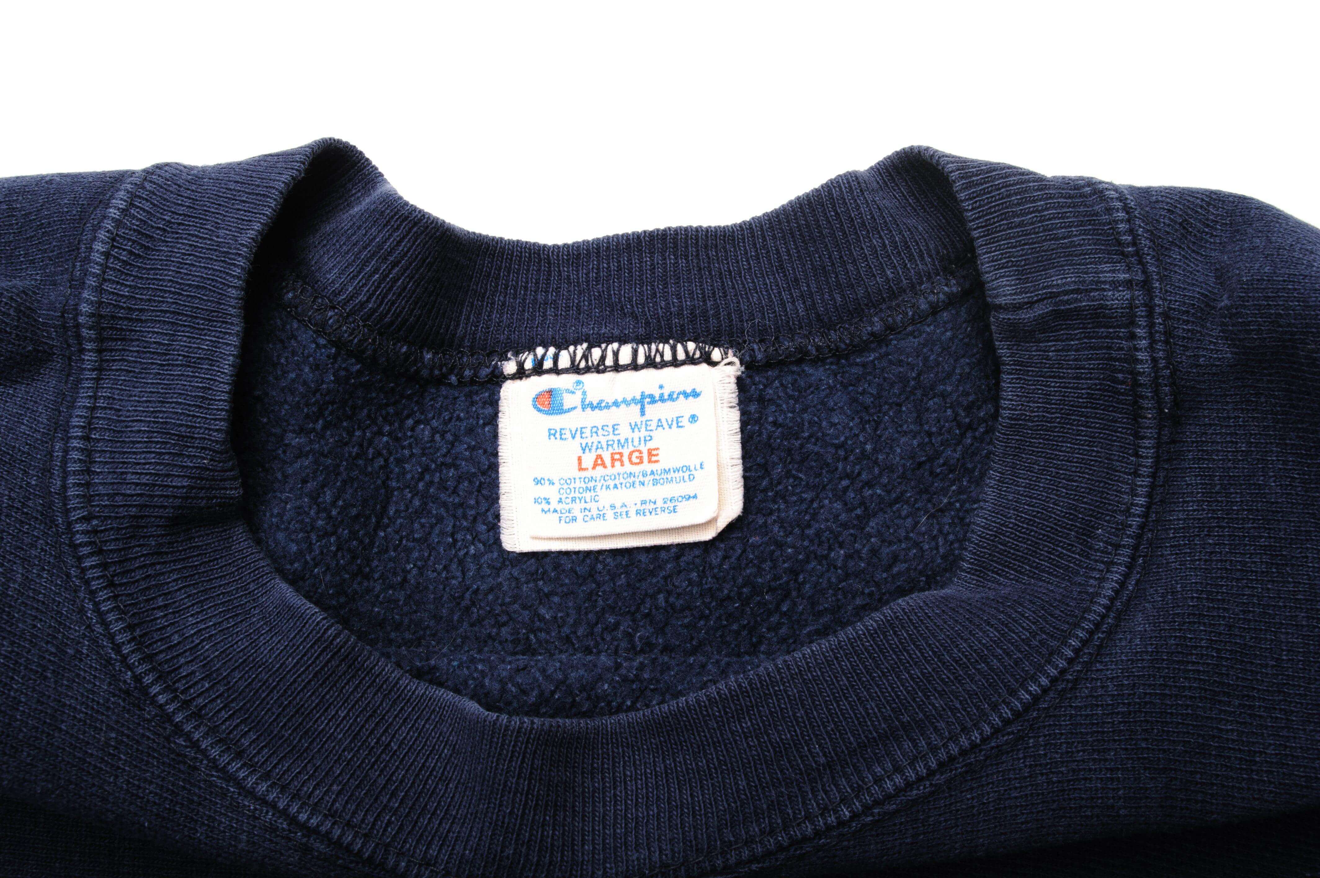 VINTAGE CHAMPION REVERSE WEAVE SWEATSHIRT EARLY 1980S-1990 LARGE MADE USA