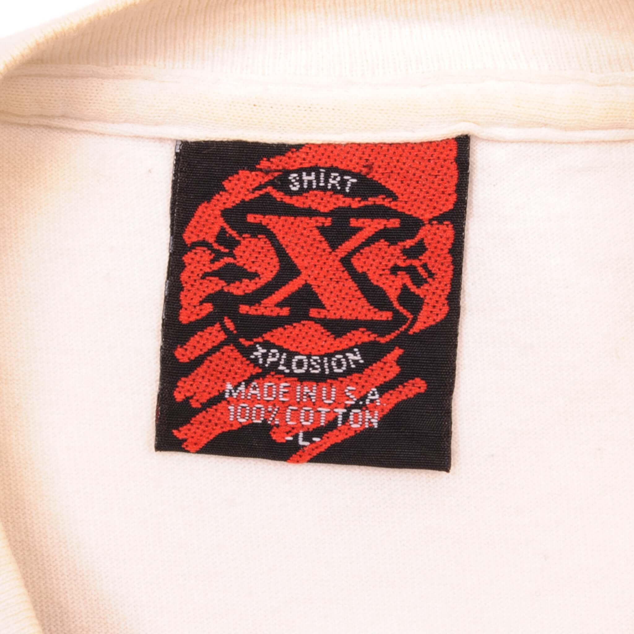 Vintage Label Tag Shirt Xplosion 90s 1990s