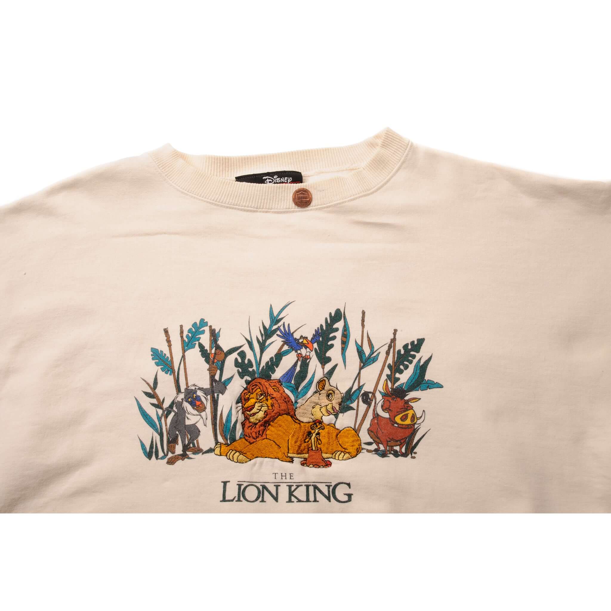 VINTAGE DISNEY THE LION KING SWEATSHIRT 1990S SIZE MEDIUM MADE IN USA