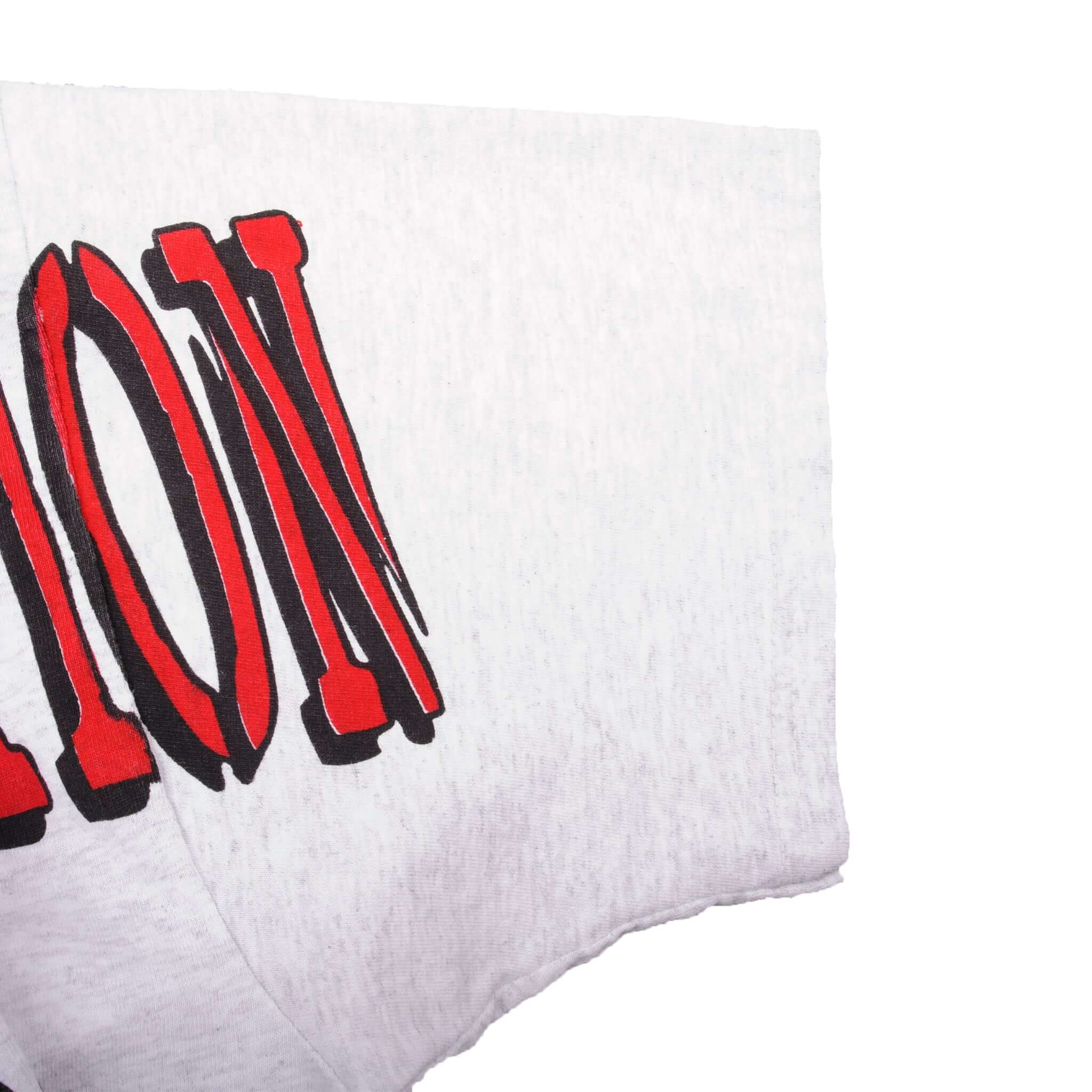 Vintage Warner Bros Looney Tunes Taz Where's The Competition Tee Shirt 1997 Size XLarge With Single Stitch Sleeves. Made In USA.