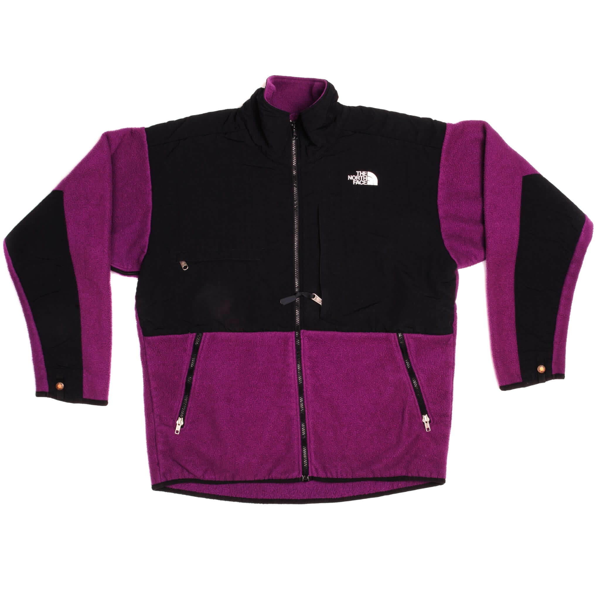 Vintage The North Face Polartec Fleece Jacket Size Large Made In USA.