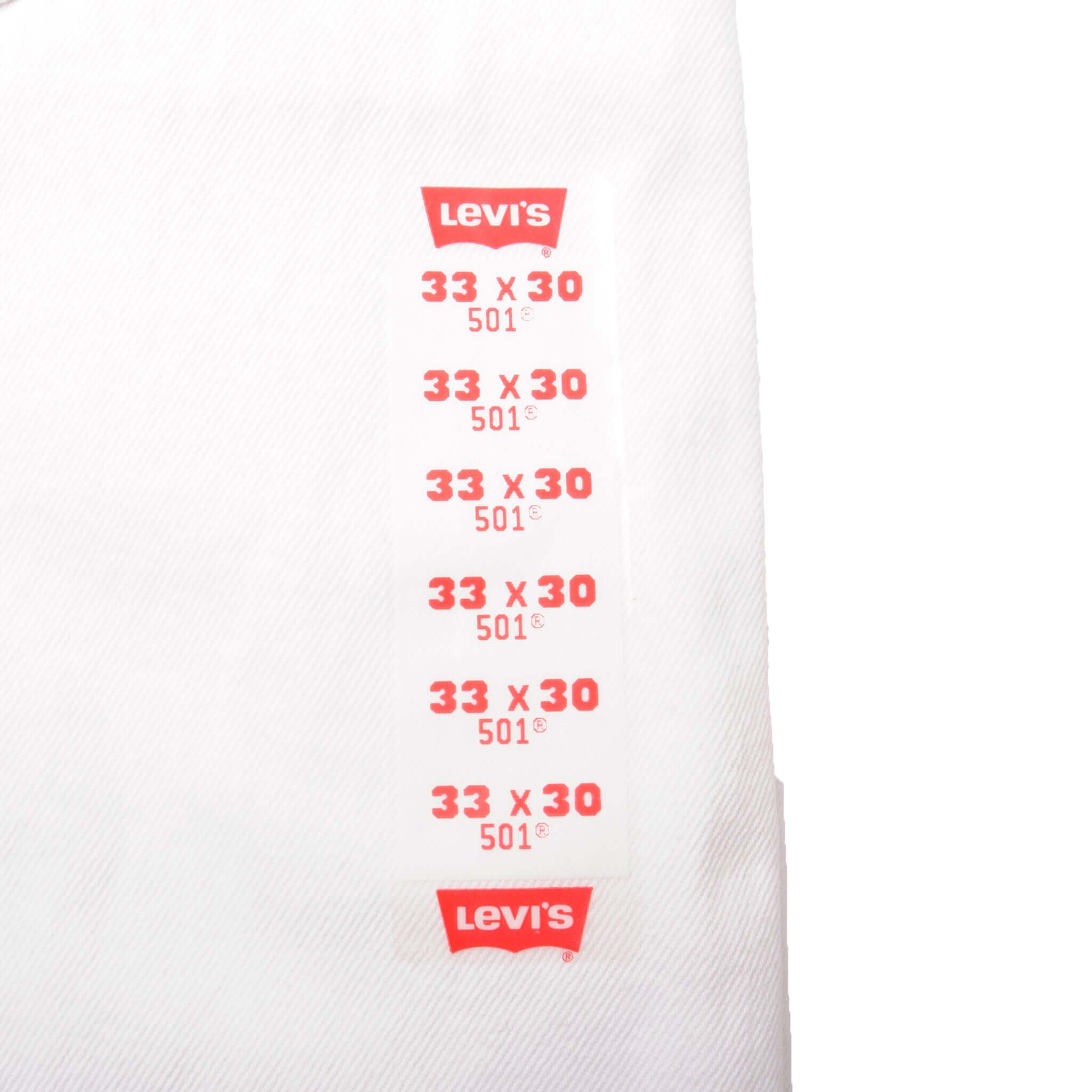 Beautiful White Levis 501 Jeans 1993 Made in USA. Size on Tag 30X32 Back Button #524