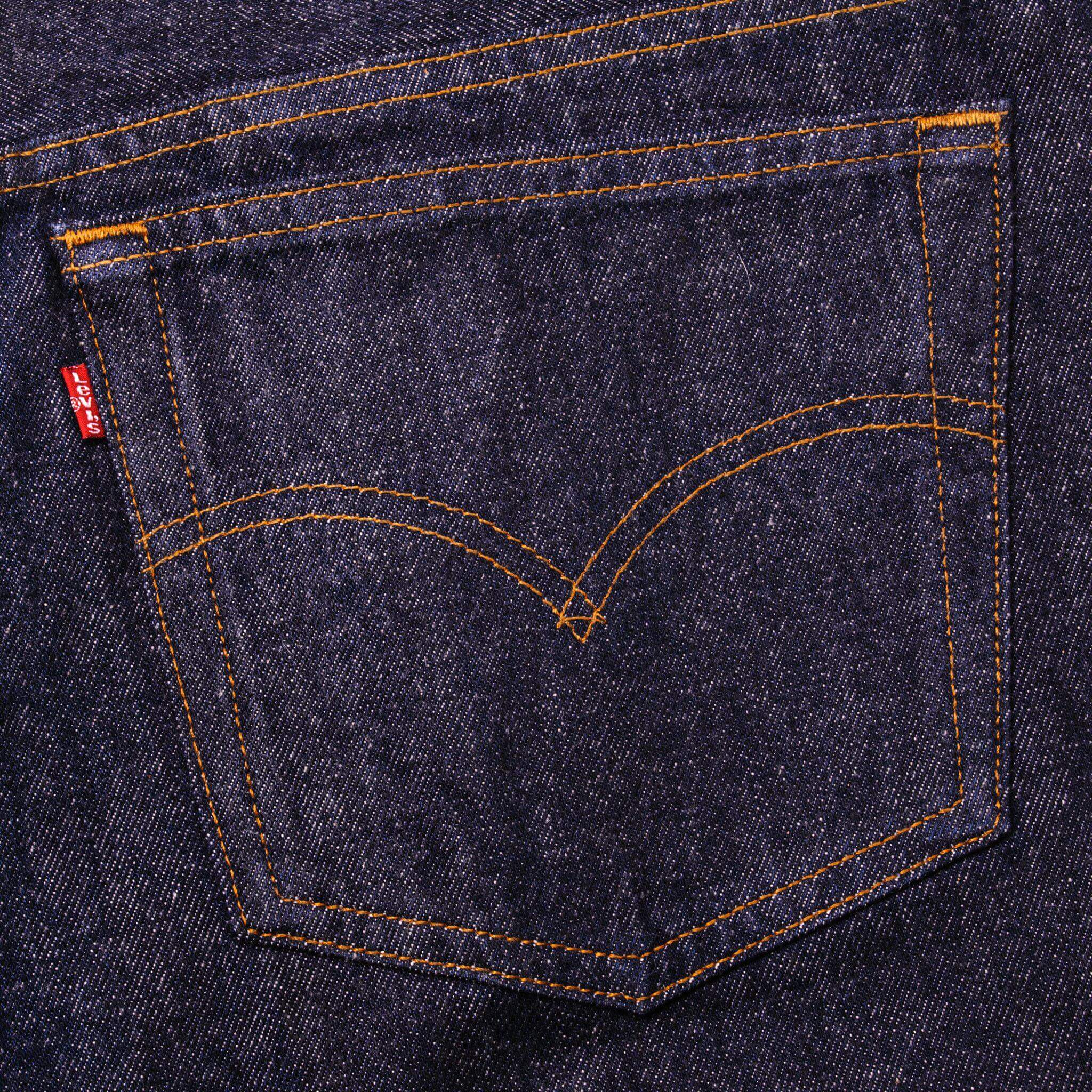 VINTAGE LEVIS 501 JEANS INDIGO 1990s SIZE W38 L32 MADE IN USA