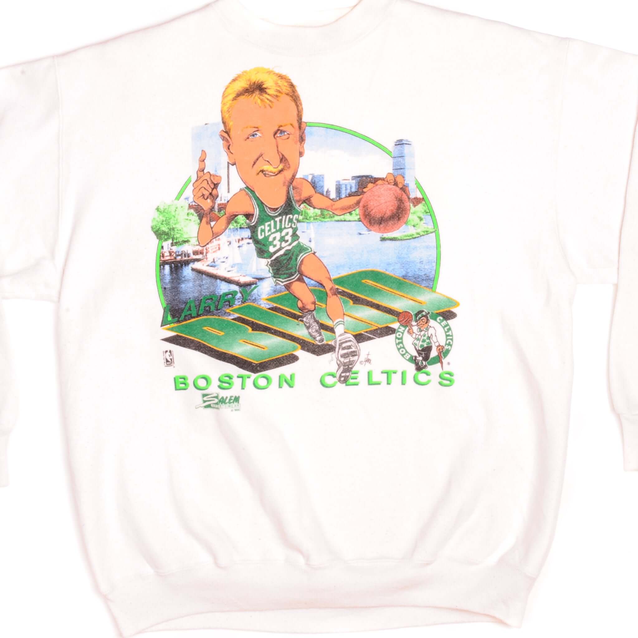 Vintage 90s Graphic Style Larry Bird T-Shirt