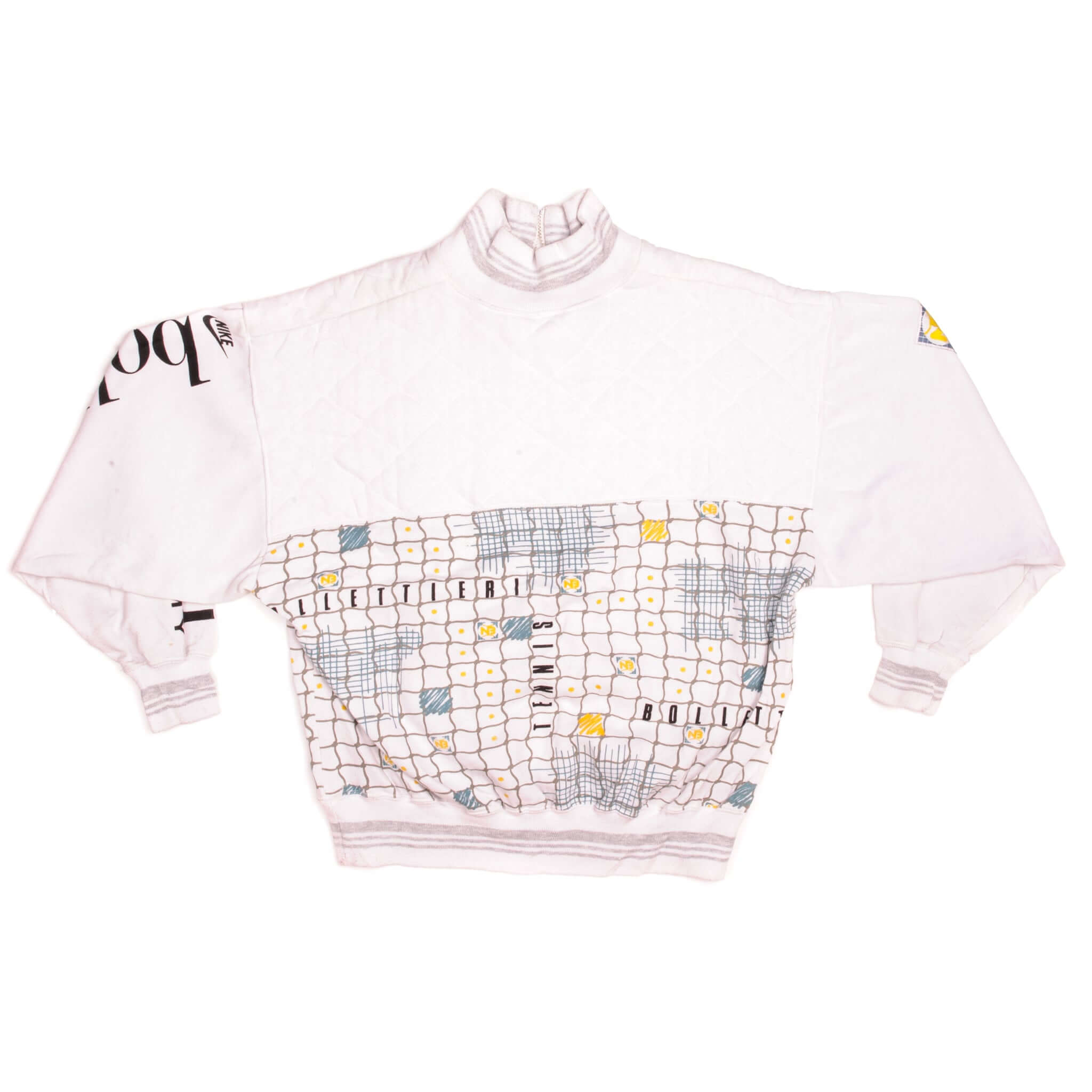 Vintage Nike Bollettieri Tennis Academy 1/4 zip Sweatshirt 1990s Size Large.