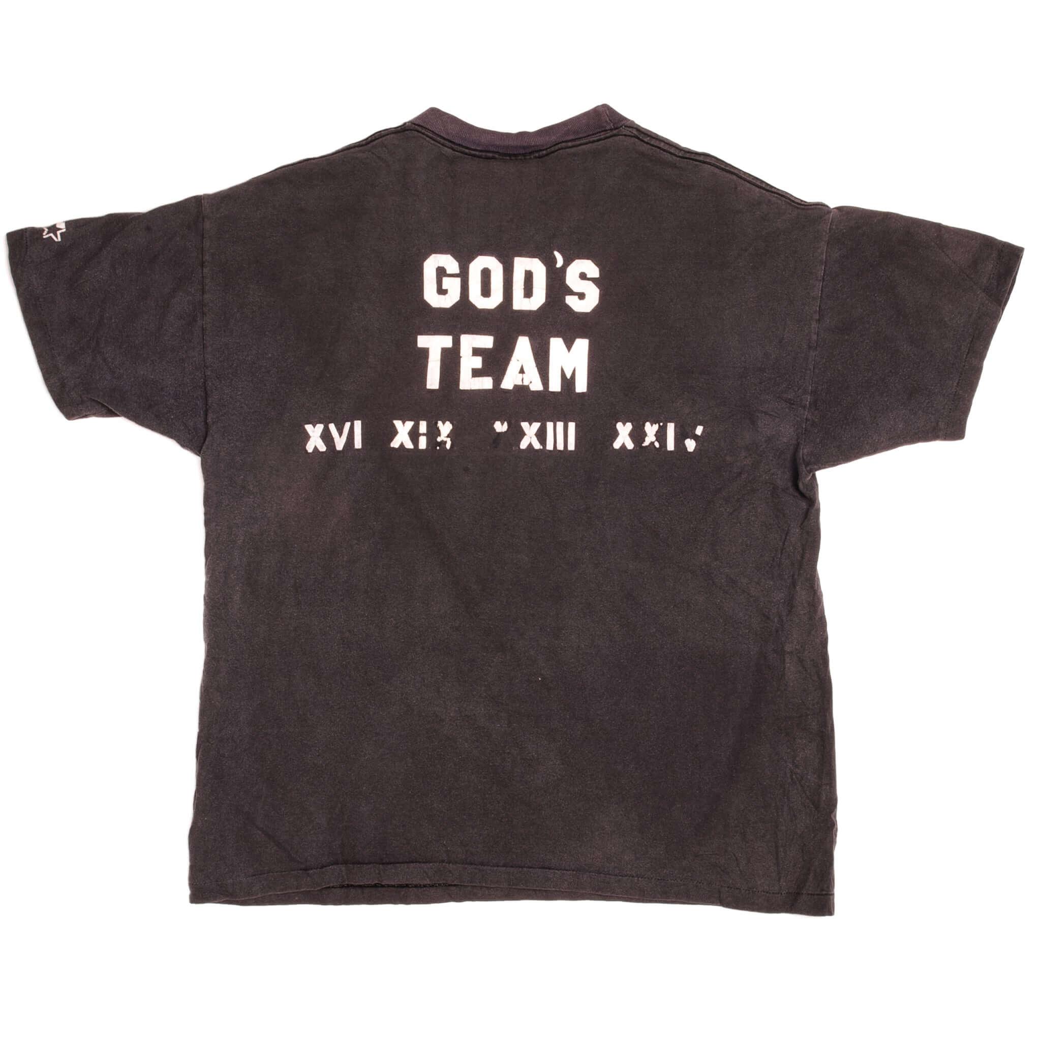 Vintage NFL San Francisco 49ERS Starter Tee Shirt 1990 Size Large Made In USA With Single Stitch Sleeves.