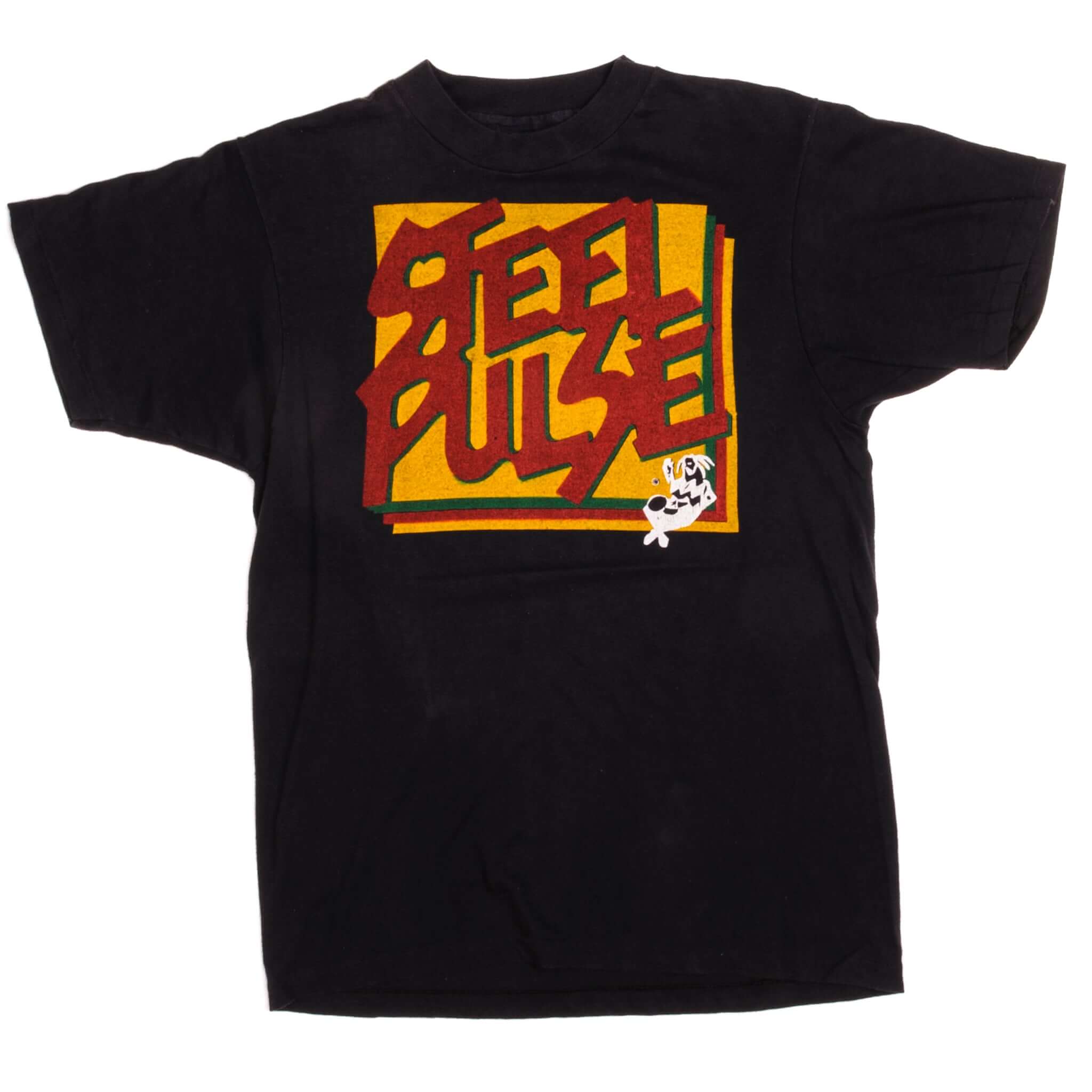 Vintage Steel Pulse Babylon is Falling Hanes Tee Shirt 1980's Size Small with single stitch sleeves.