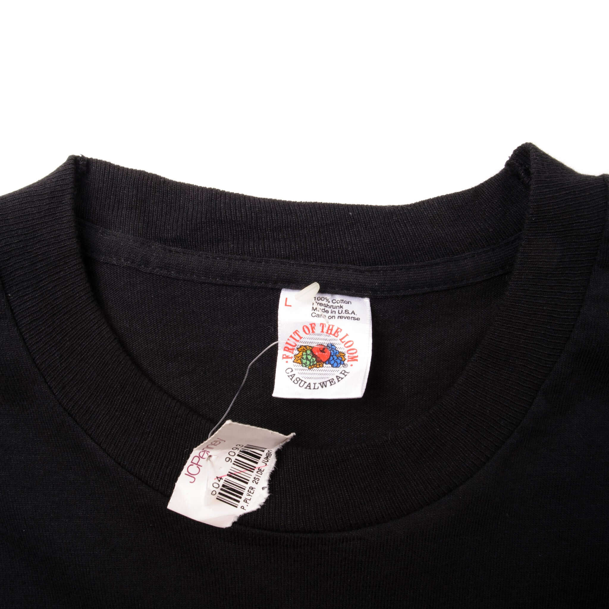 Vintage Dead Stock NBA Chicago Bulls 1996 Champions Tee Shirt Size Large. Made In USA With Single Stitch Sleeves