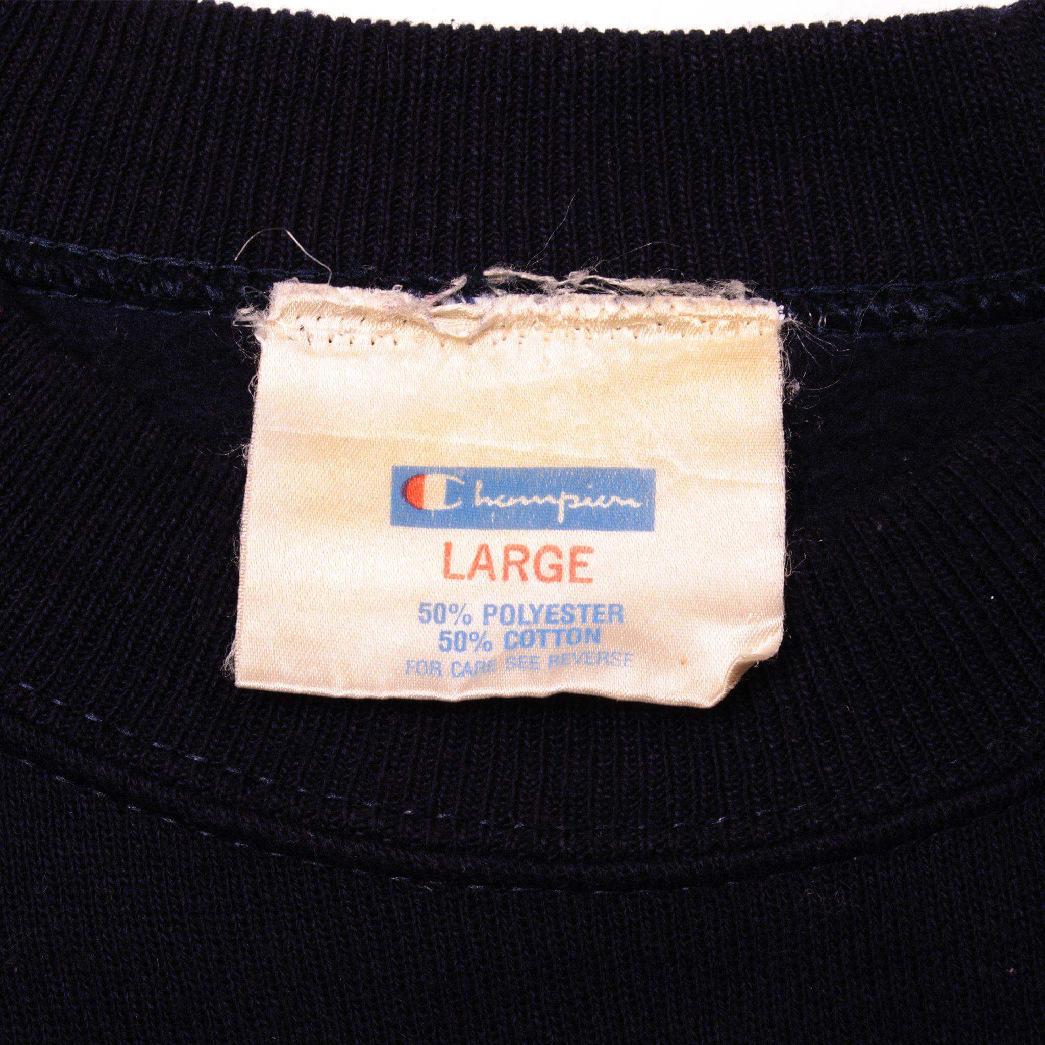 Vintage Label Tag Champion 1969- Early 1980.