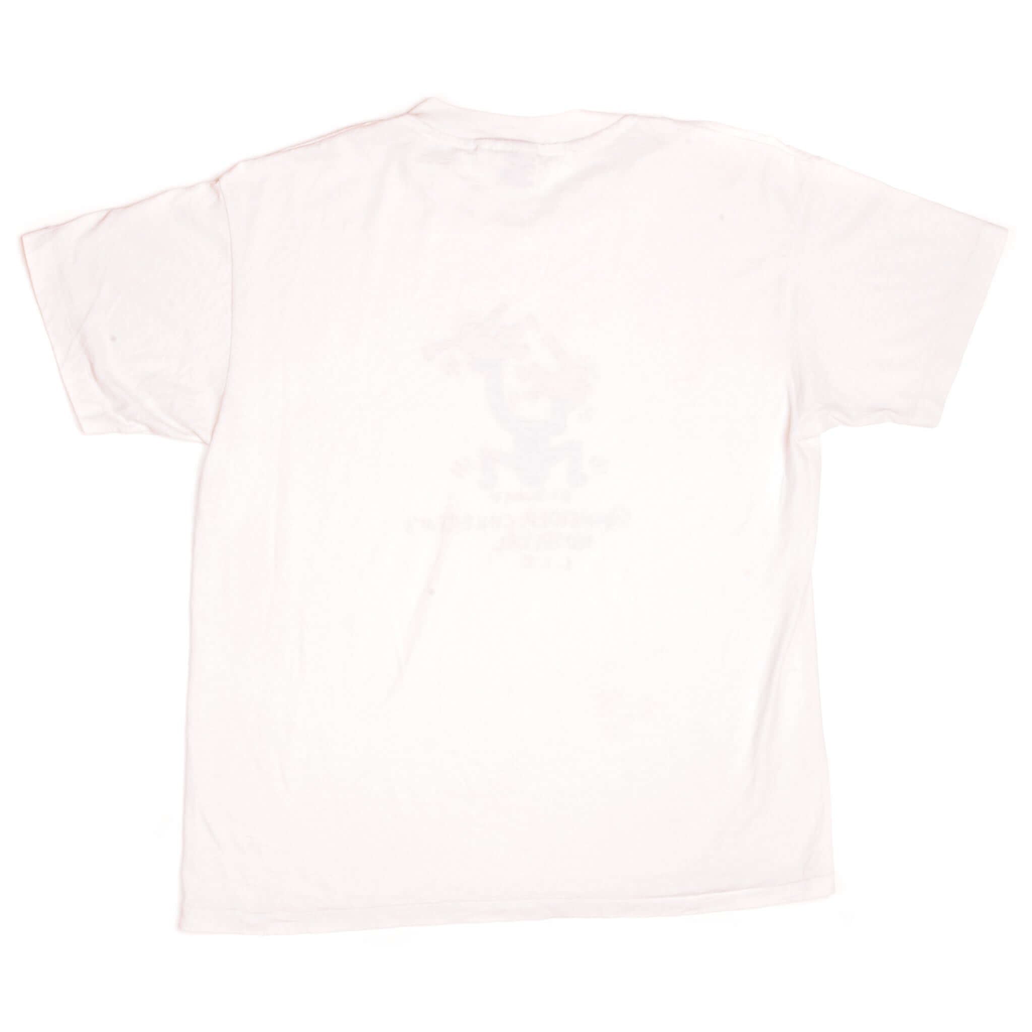 Vintage Keith Haring Schneider Children's Hospital L.I.J. Hanes Heavyweight 50/50 Tee Shirt 1987 Size Large Made In USA With Single Stitch Sleeves.