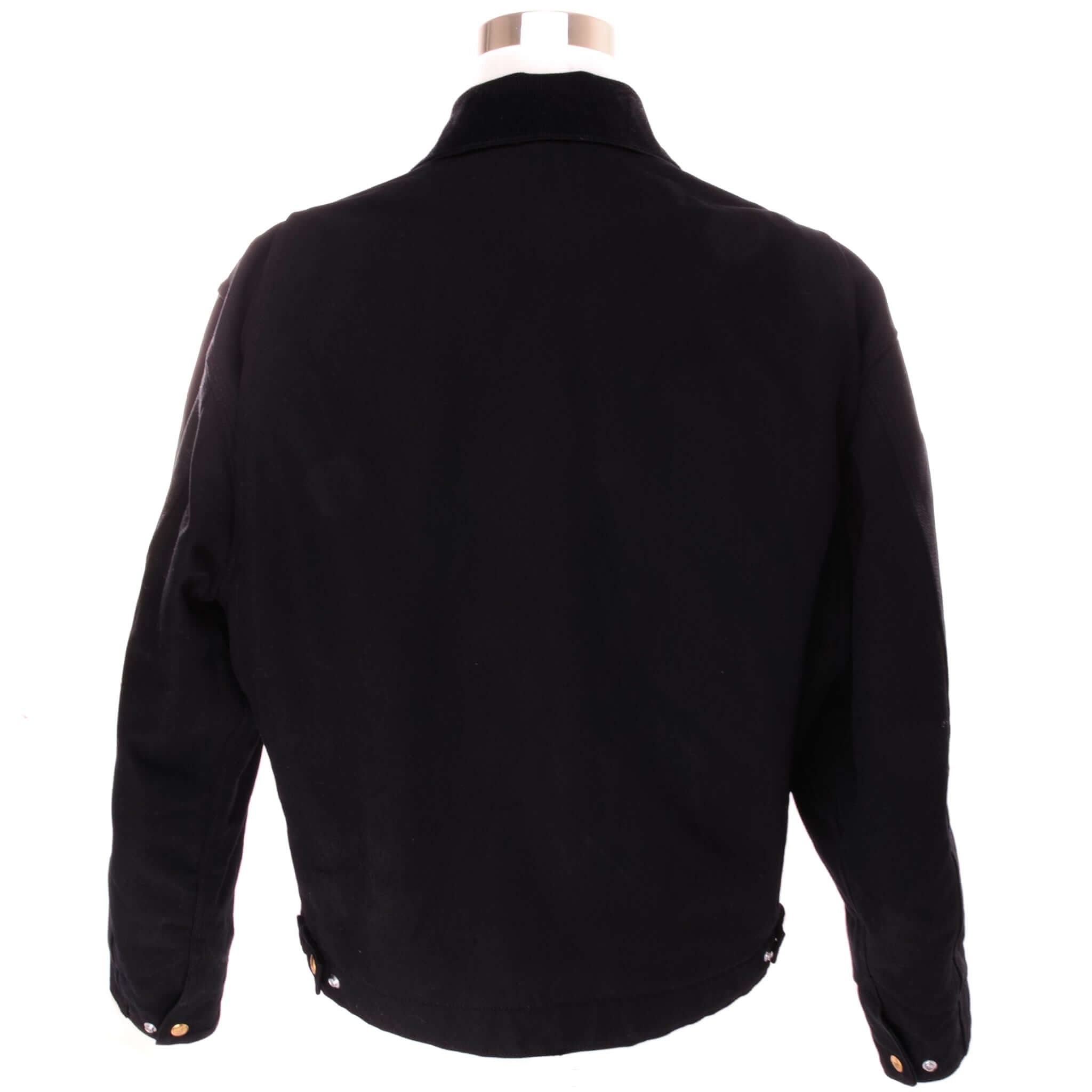 Vintage Black Carhartt Jacket Size Large Made In usa.