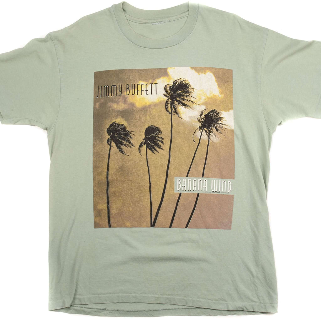 VINTAGE JIMMY BUFFET BANANA WIND TOUR TEE SHIRT 1996 SIZE XL