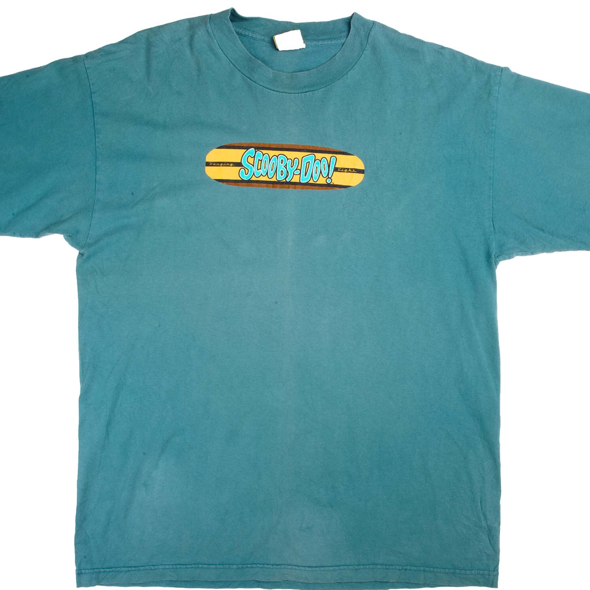 Vintage Surfing Scooby-Doo "Hanging Eight". Tee Shirt 00's Size XLarge. Made In USA