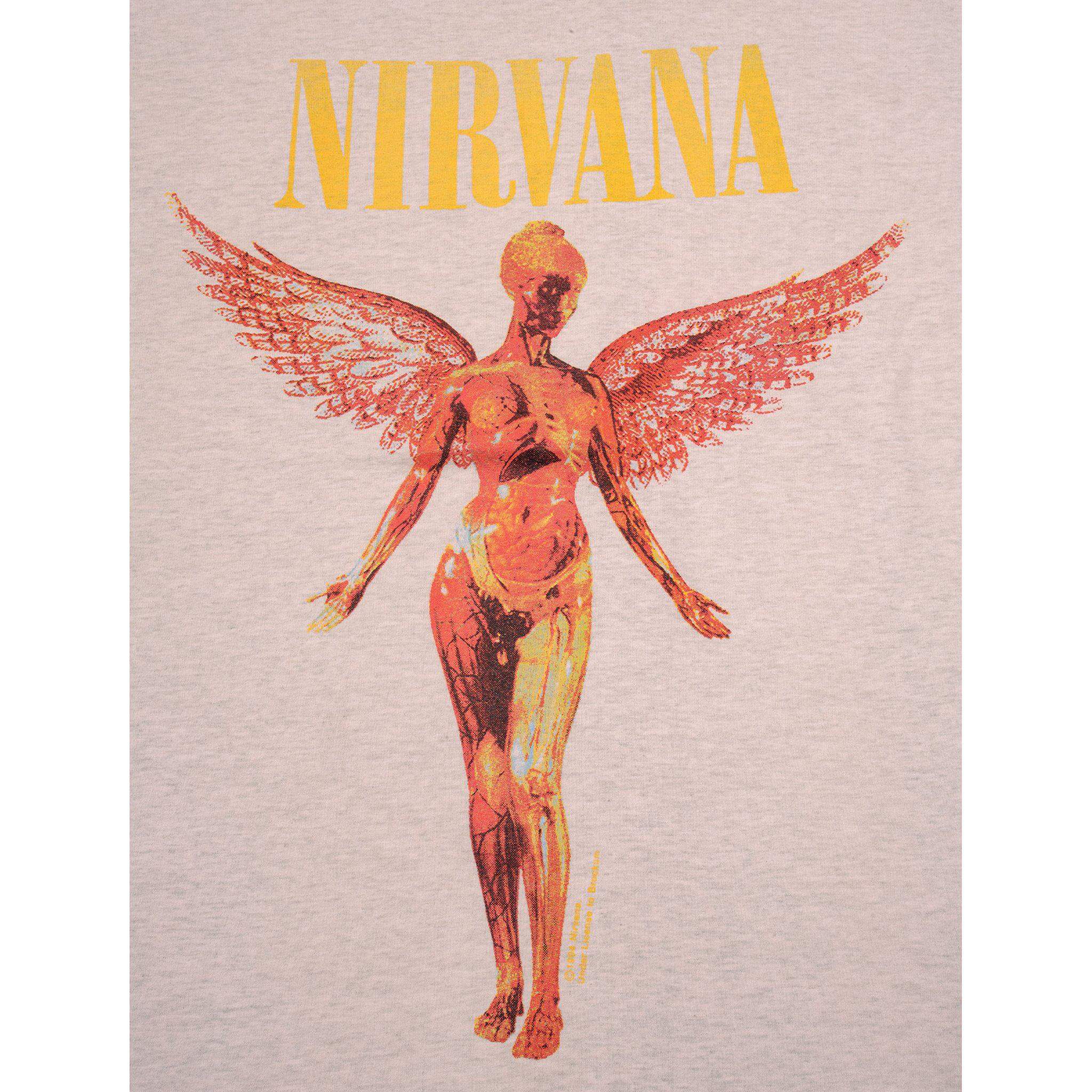 VINTAGE NIRVANA IN UTERO TEE SHIRT 1994 SIZE XL MADE IN USA
