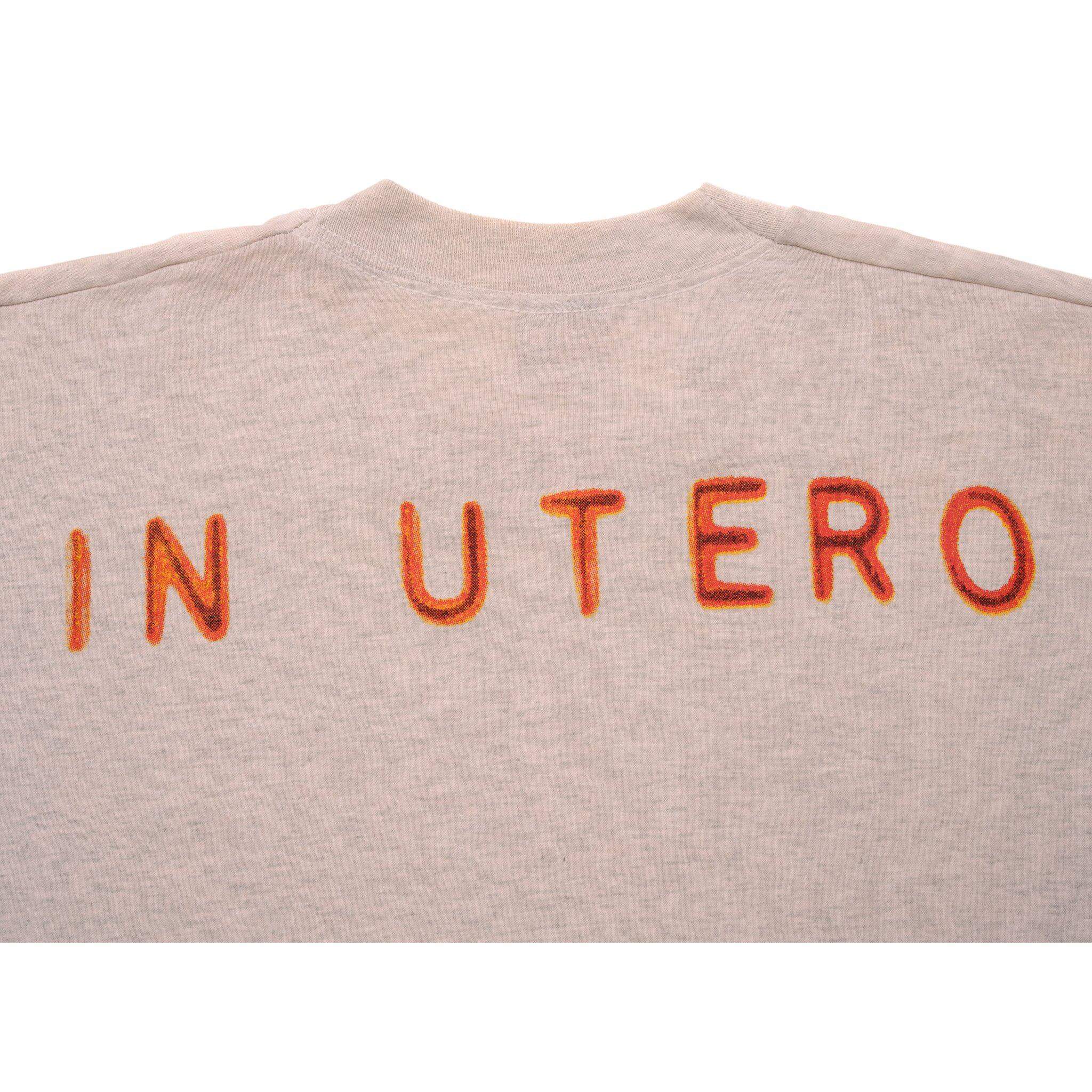 VINTAGE NIRVANA IN UTERO TEE SHIRT 1994 SIZE XL MADE IN USA