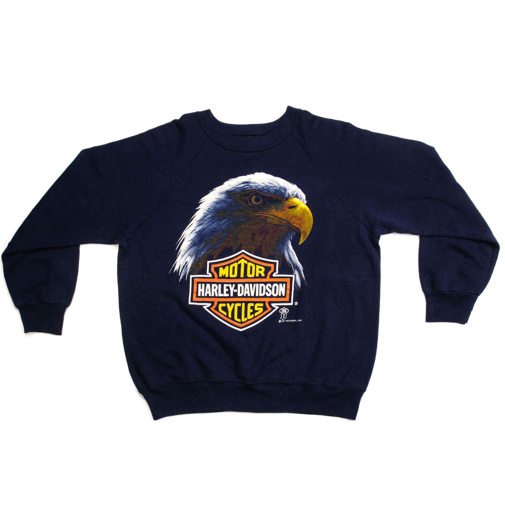 VINTAGE HARLEY DAVIDSON SWEATSHIRT 1987 SIZE LARGE MADE IN USA