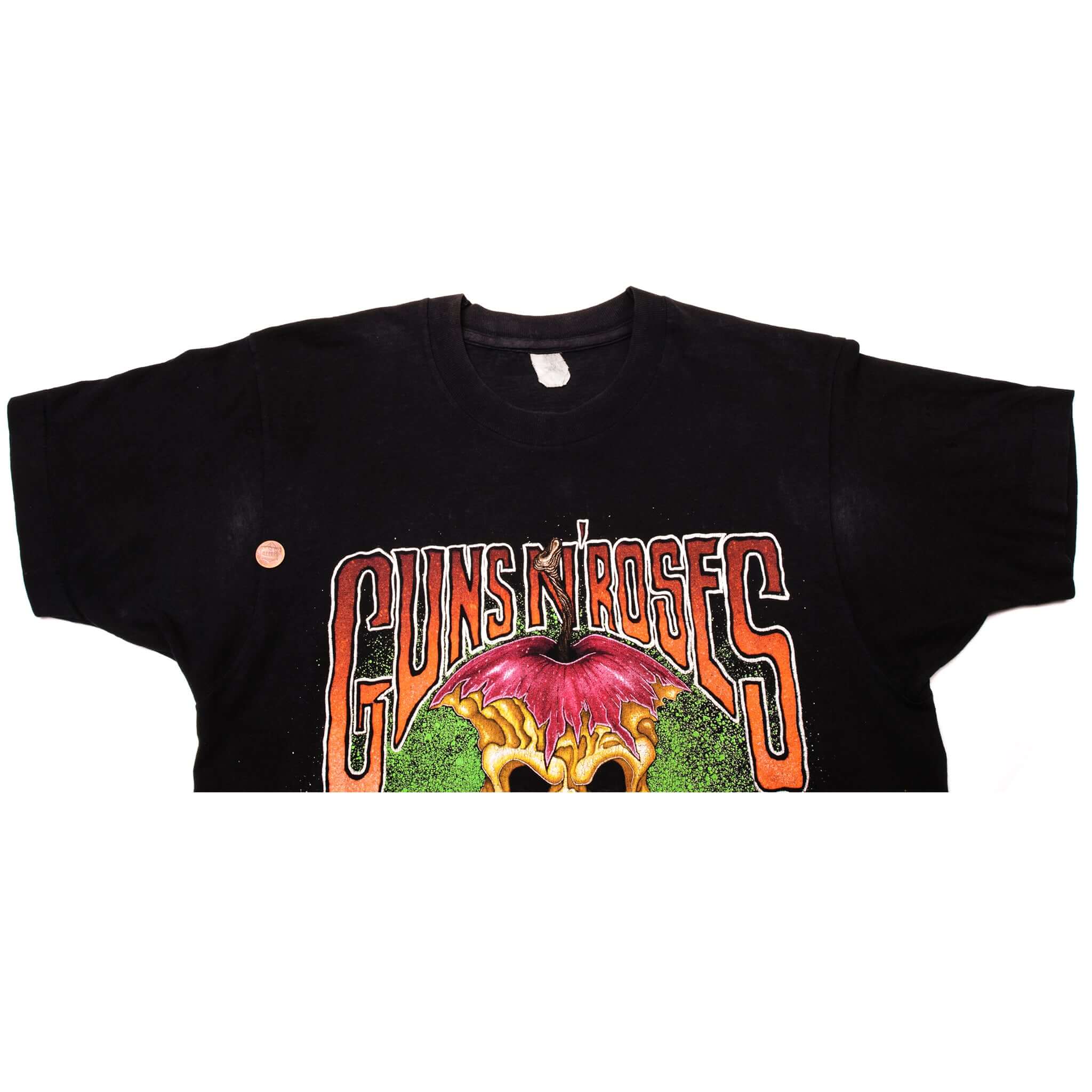 VINTAGE GUNS N' ROSES BAD APPLES TEE SHIRT 1993 MEDIUM MADE IN USA