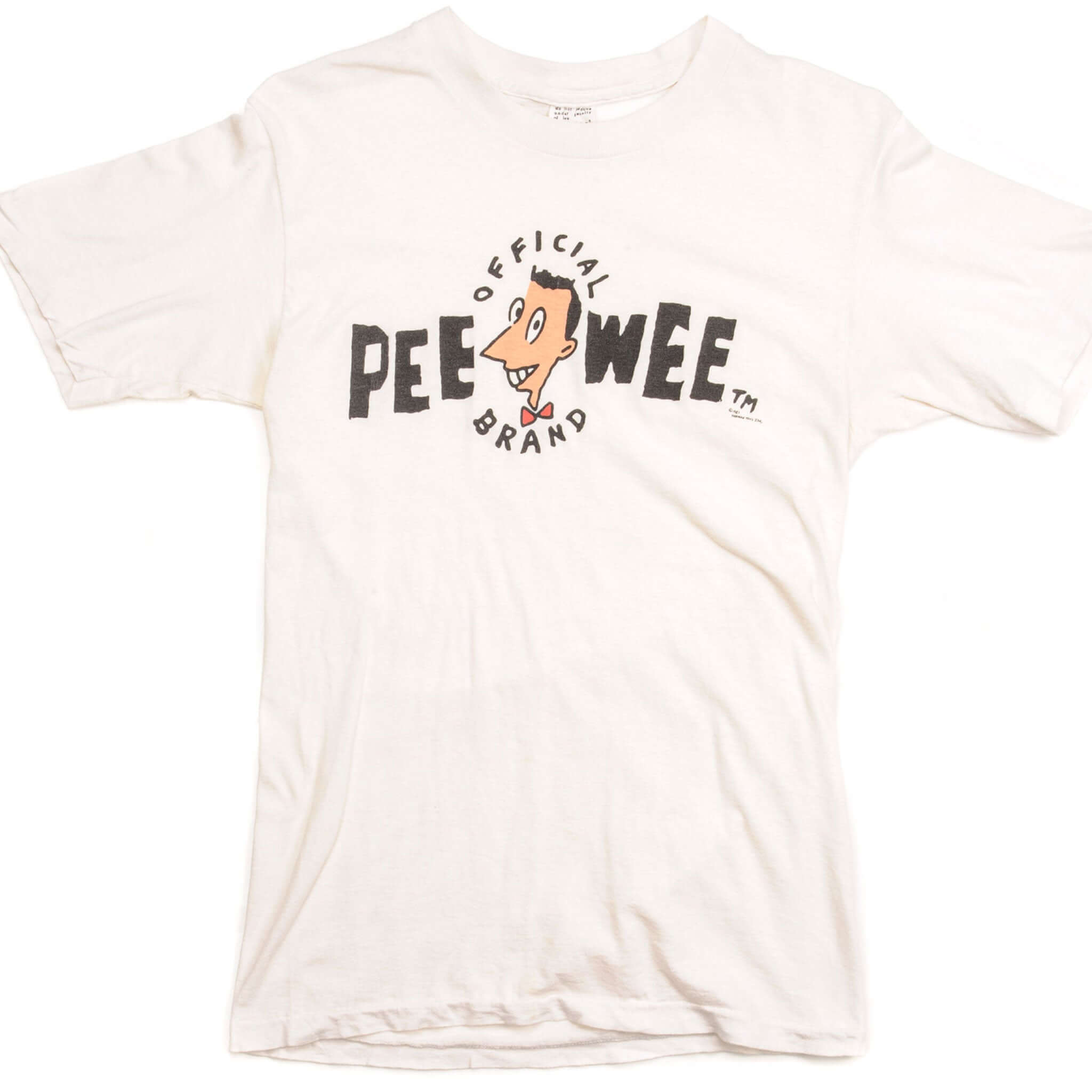 VINTAGE PEE WEE TEE SHIRT 1987 SIZE XS XSMALL MADE IN USA