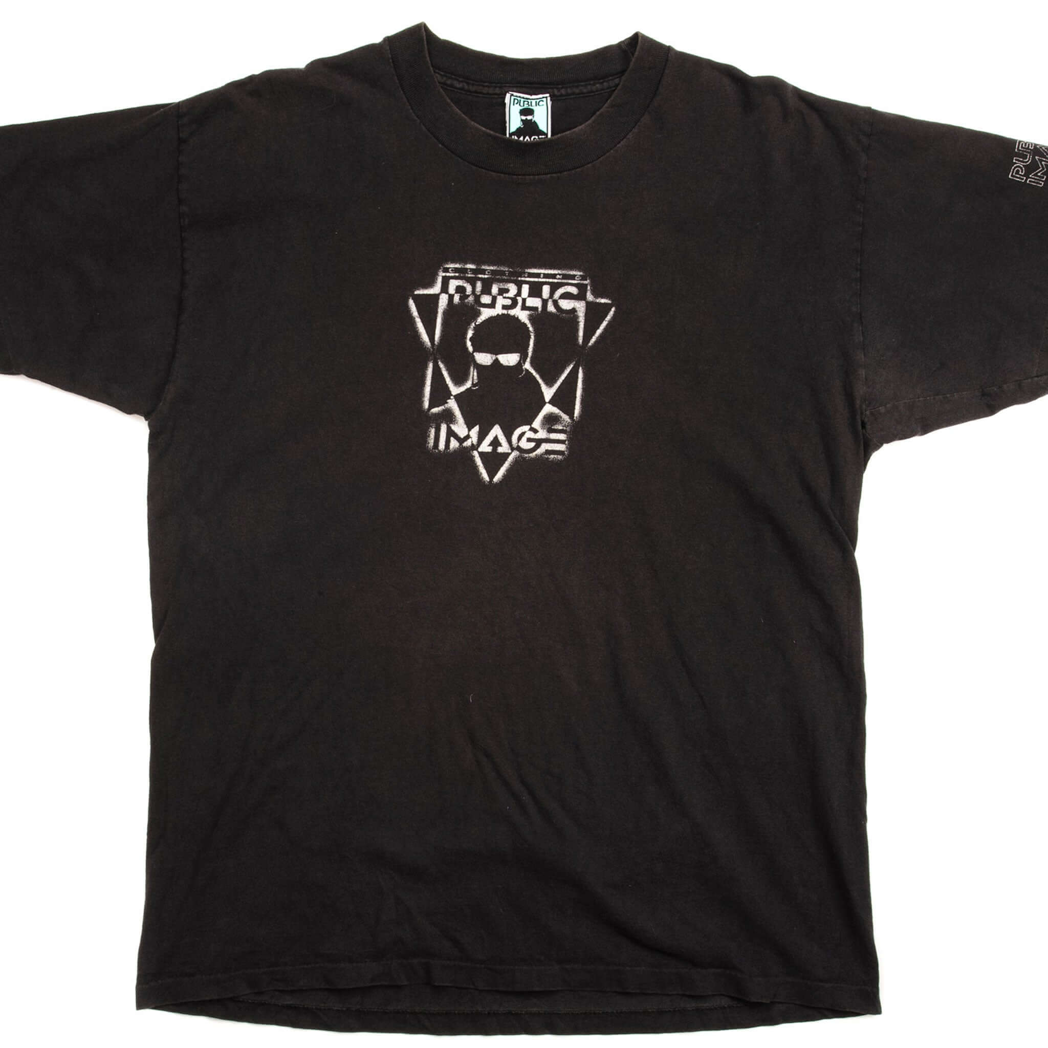 VINTAGE PUBLIC IMAGE TEE SHIRT SIZE LARGE MADE IN USA