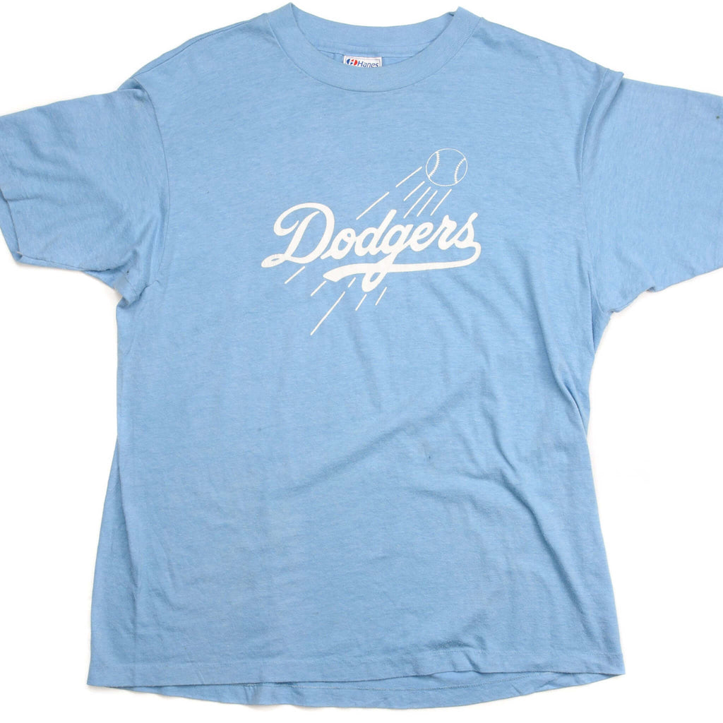 VINTAGE MLB DODGERS PHOTOGRAPHY TEAM TEE SHIRT SIZE MEDIUM MADE IN USA