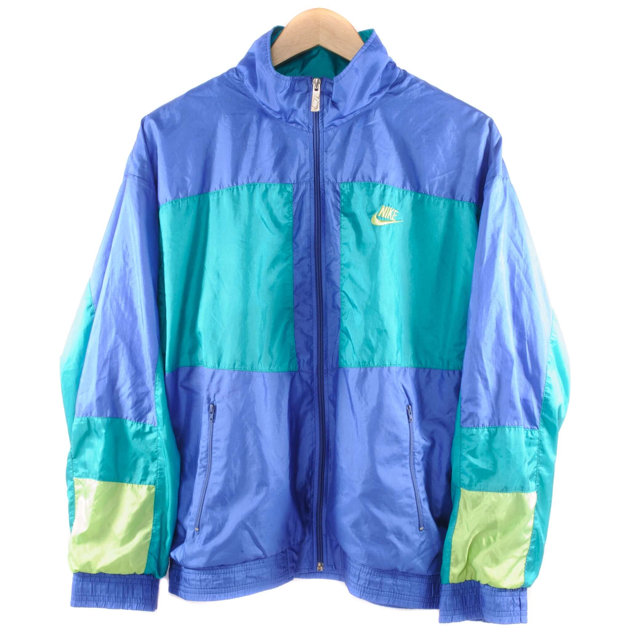 Cyberruimte zweep Concessie VINTAGE NIKE WINDBREAKER NYLON JACKET 1980S SIZE MEDIUM – Vintage rare usa