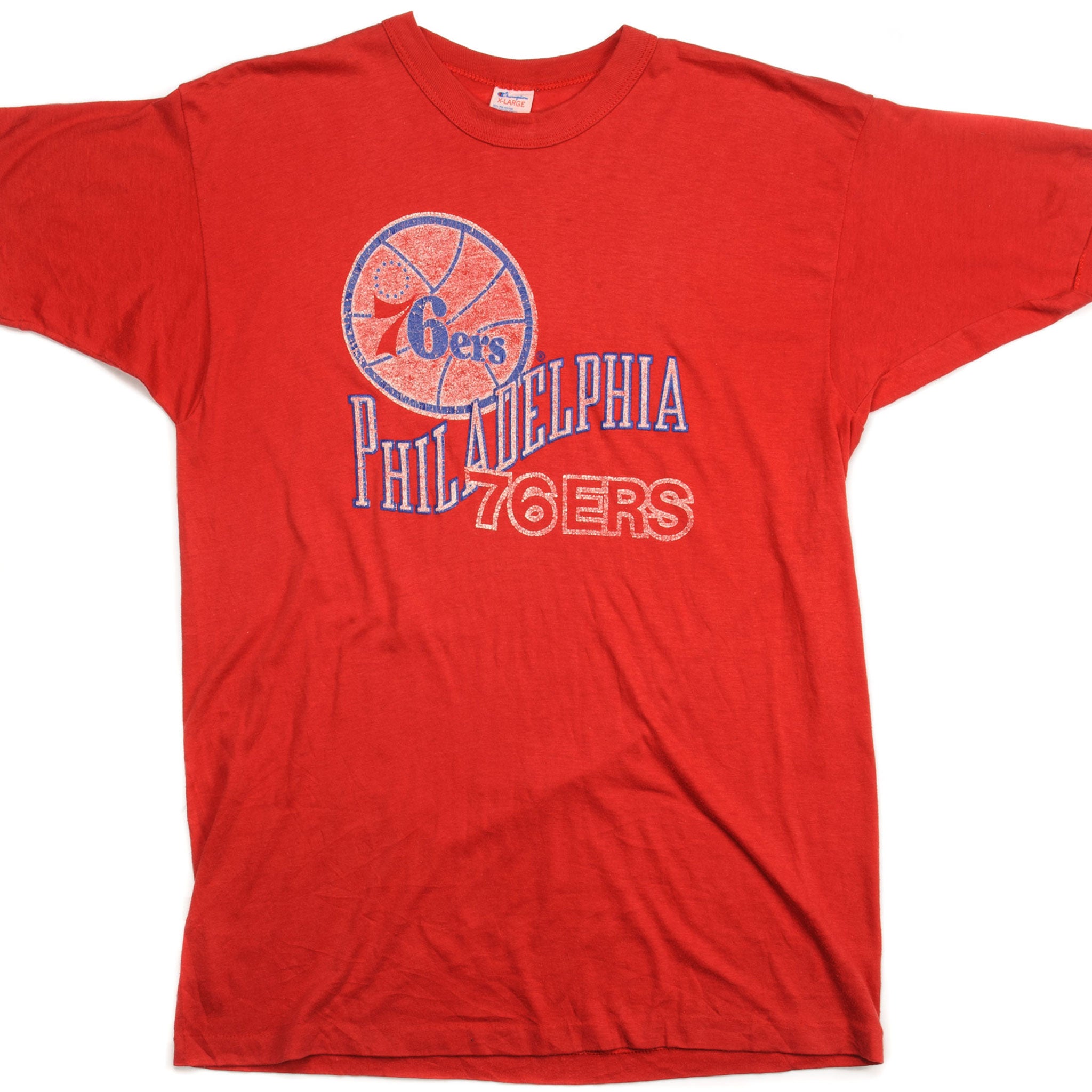 Philadelphia 76ers Long Gone Raglan Vintage Deadstock Shirt