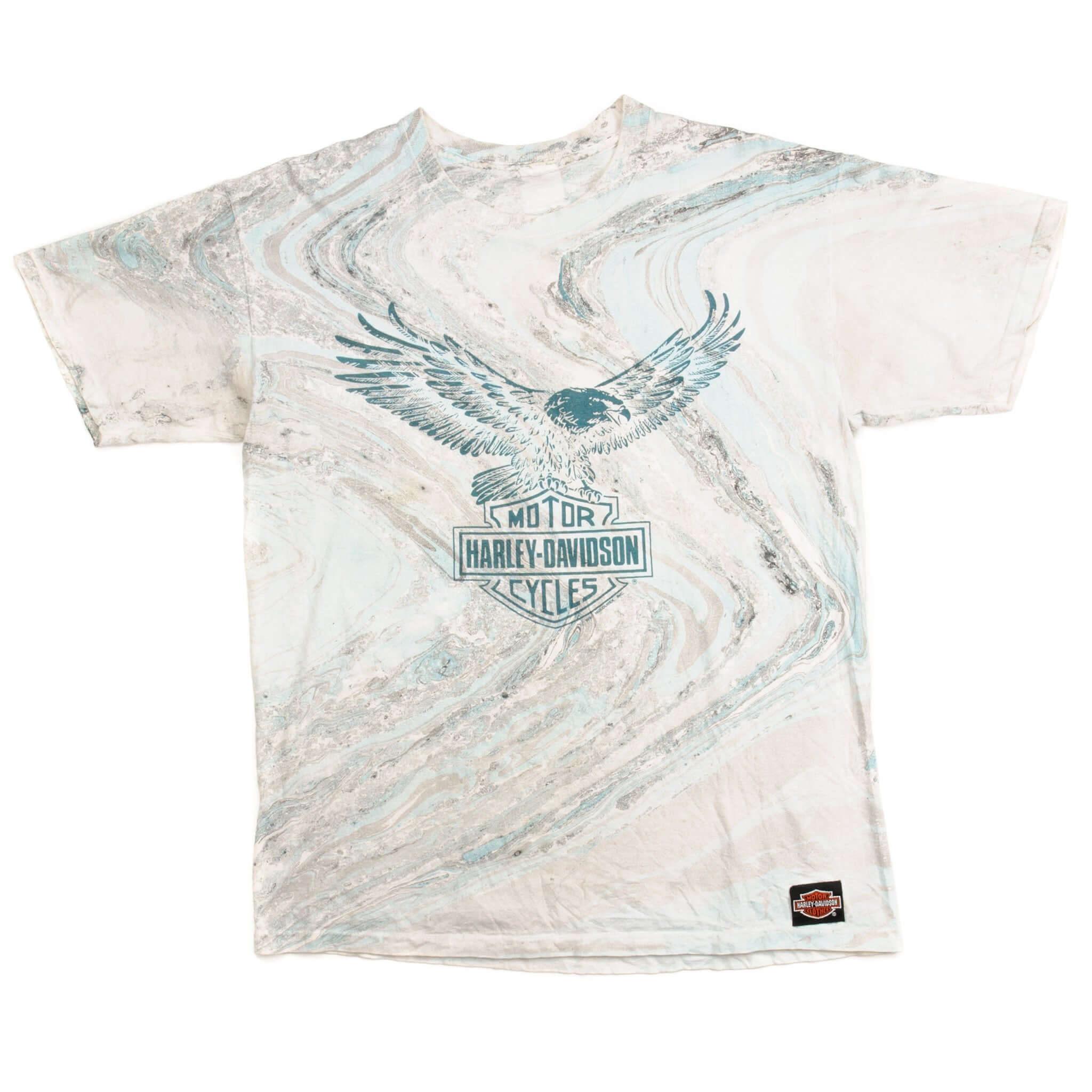 VINTAGE HARLEY DAVIDSON TEE SHIRT 1990 SIZE MEDIUM MADE IN USA