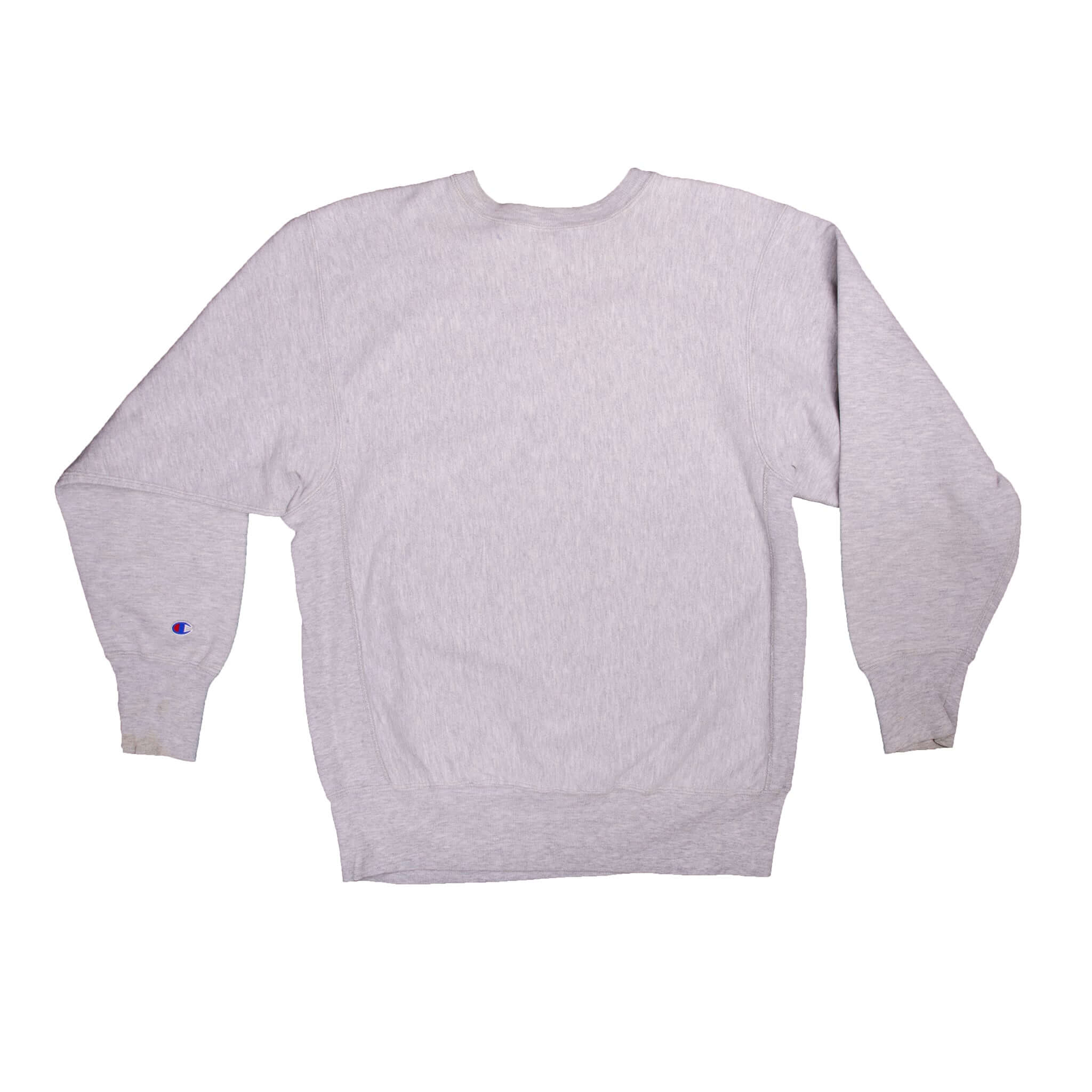 Vintage Gray Champion Duquesne 51 Crew Sweater 90S Size Xlarge. Made In USA.