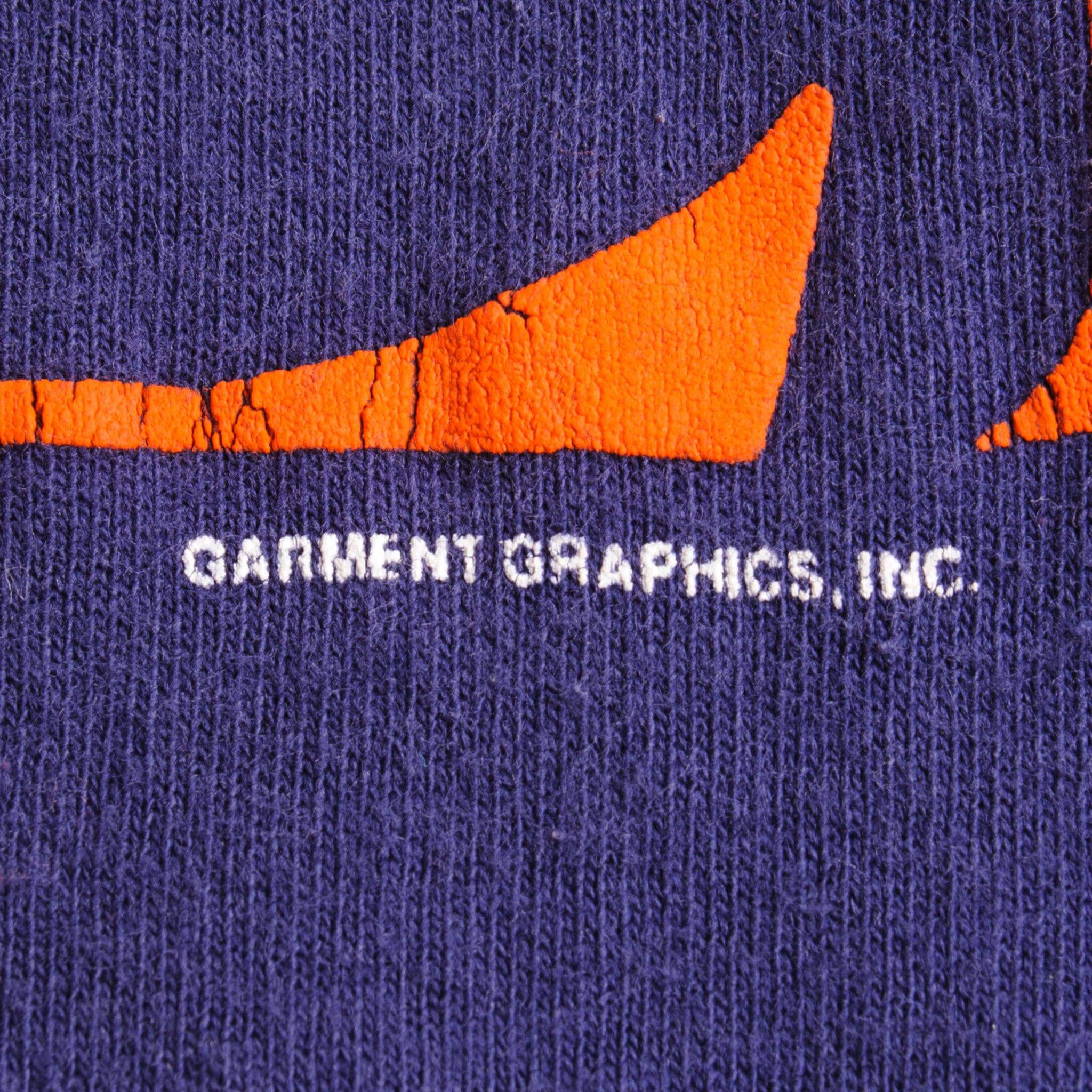 Vintage  Illini University Of Illinois Tee Shirt 90s Size 2XLarge Made In USA With Singe Stitch Sleeves