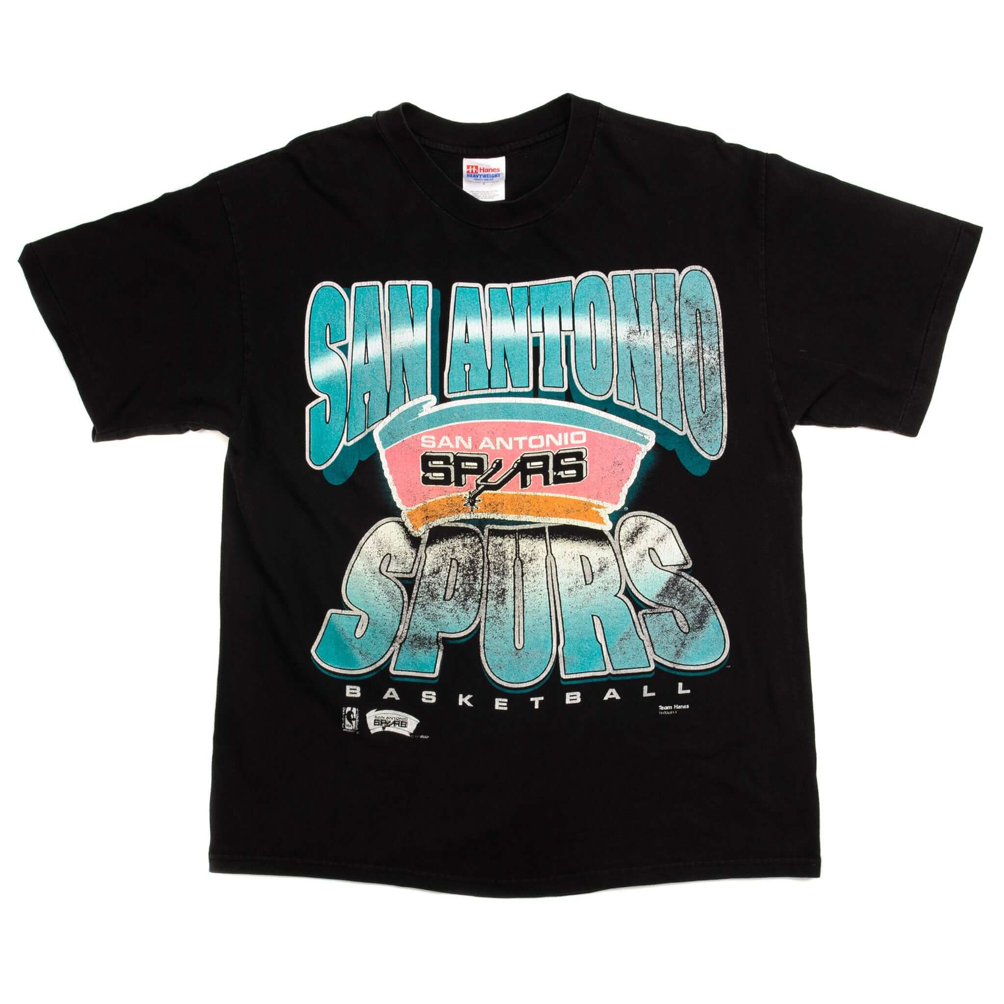 VINTAGE NBA SAN ANTONIO SPURS TEE SHIRT SIZE LARGE