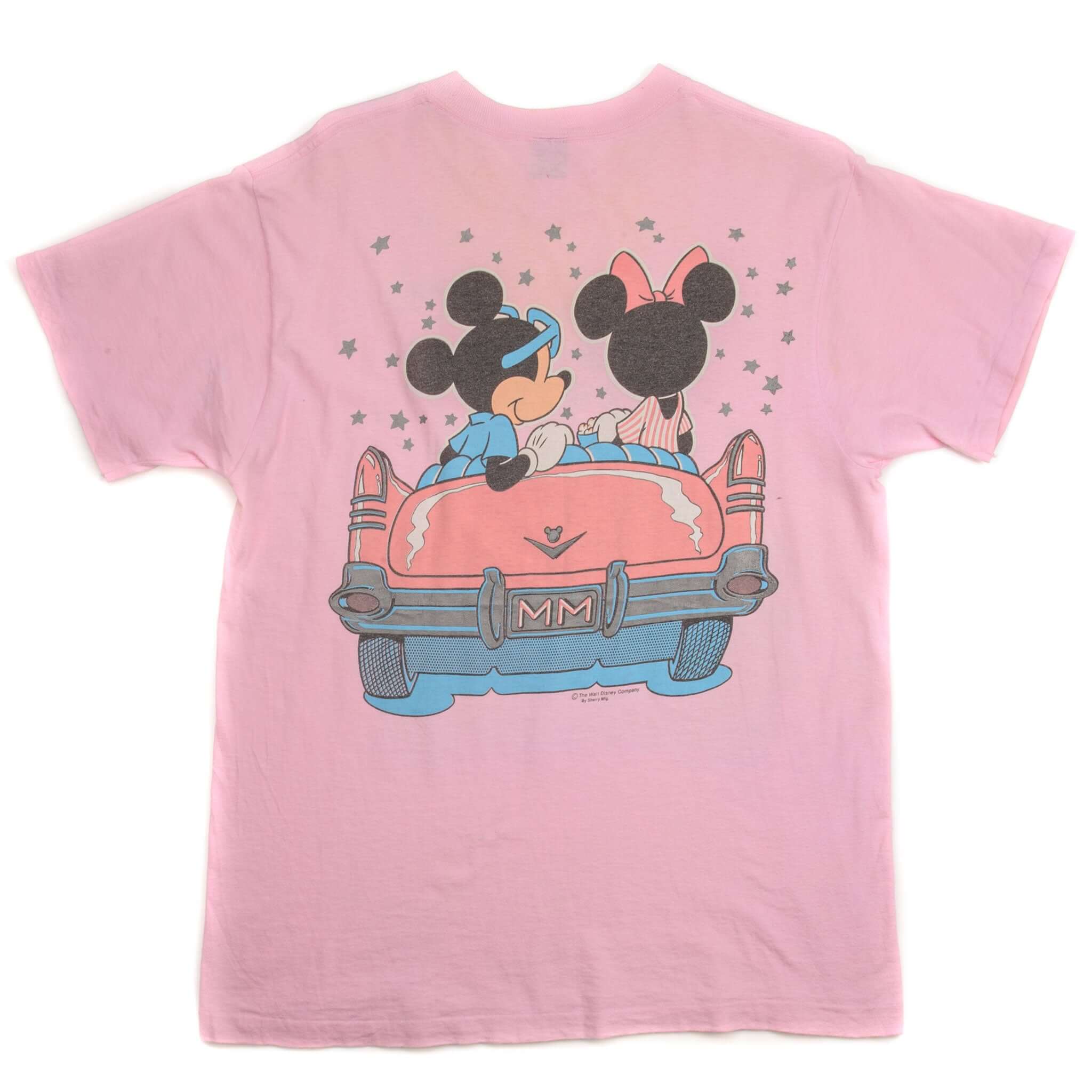 VINTAGE DISNEY MICKEY AND MINNIE TEE SHIRT SIZE MEDIUM