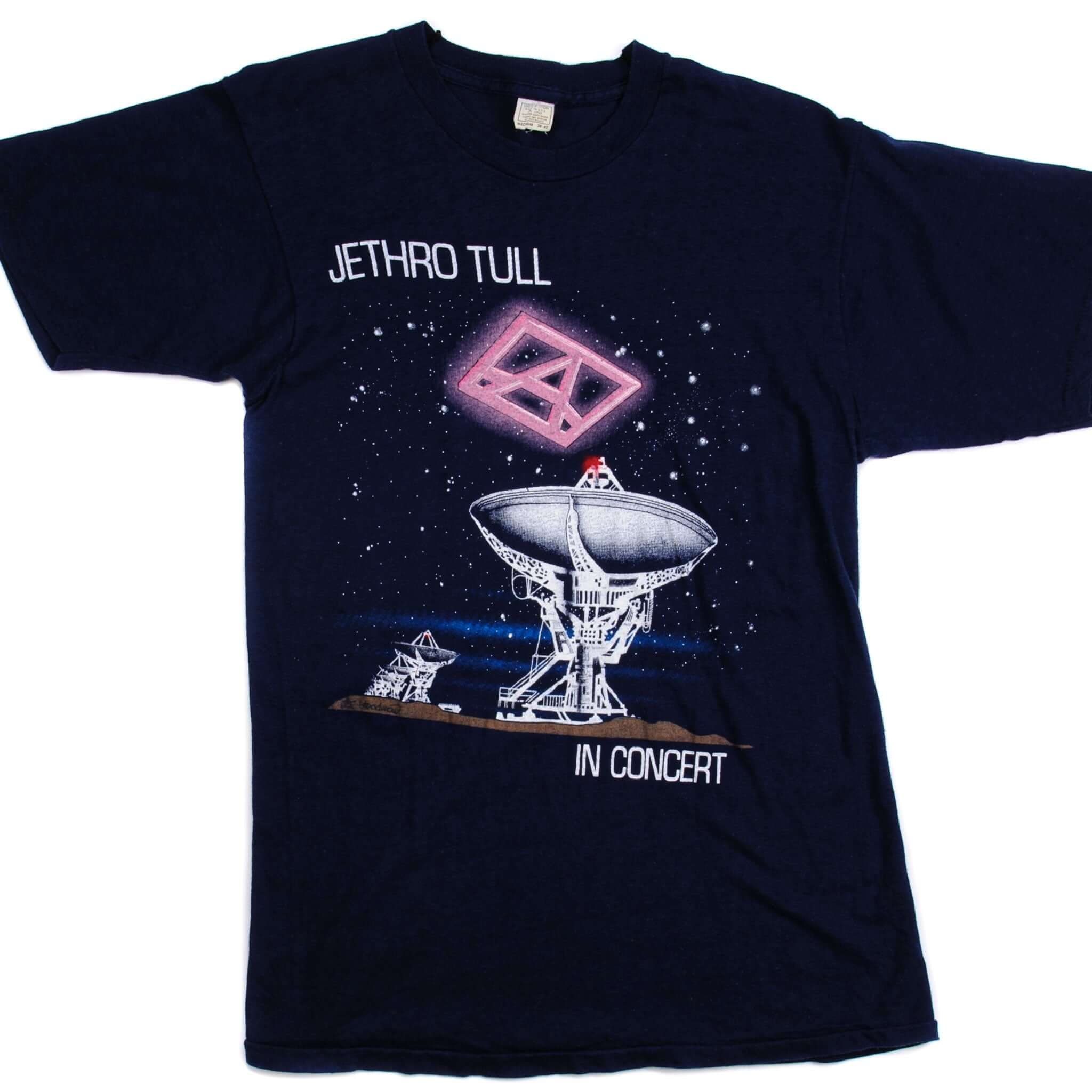 VINTAGE JETHRO TULL TEE SHIRT SIZE XS MADE IN USA