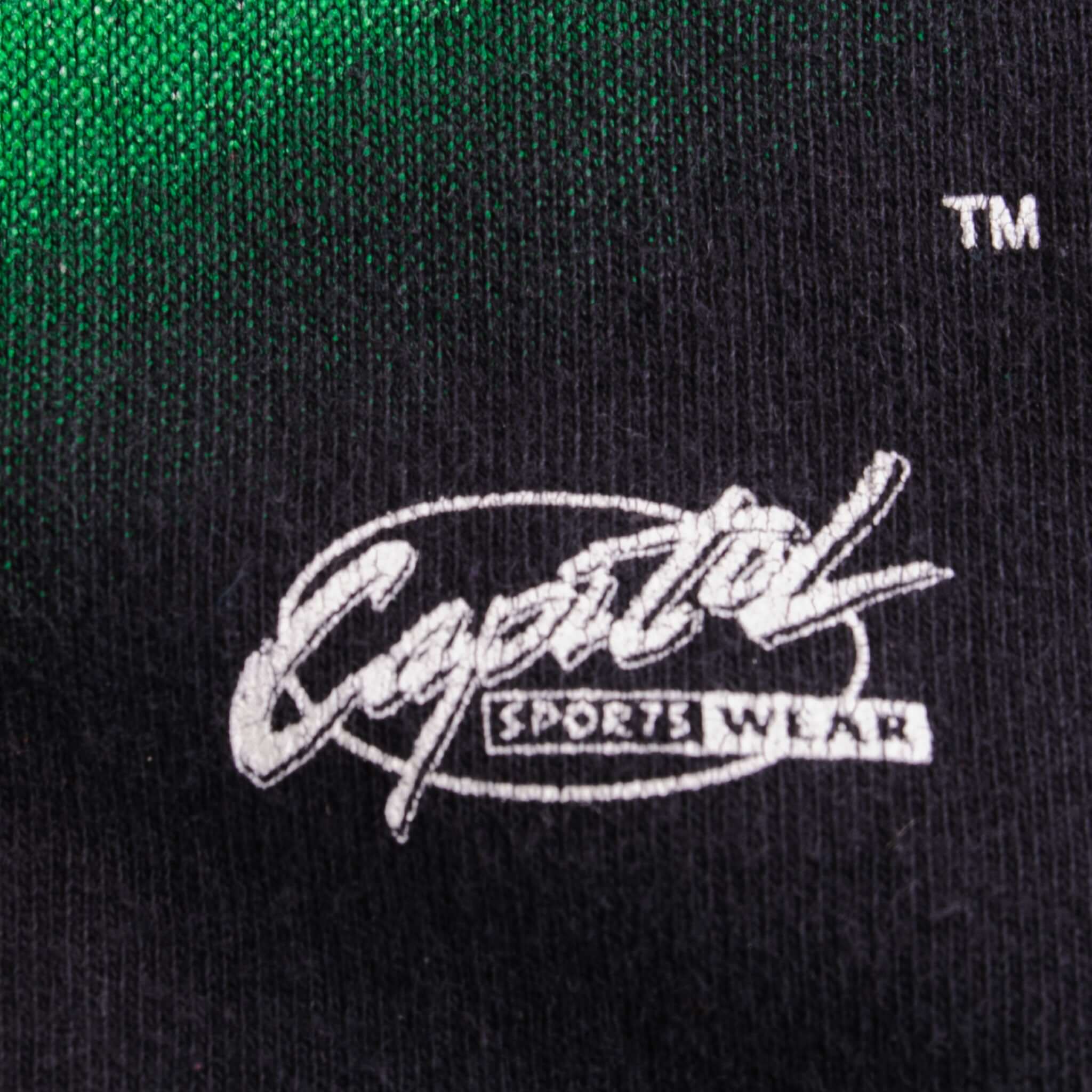 Vintage Miami Hurricanes Tee Shirt 1990'S Size Medium Made In USA With Single Stitch Sleeves.