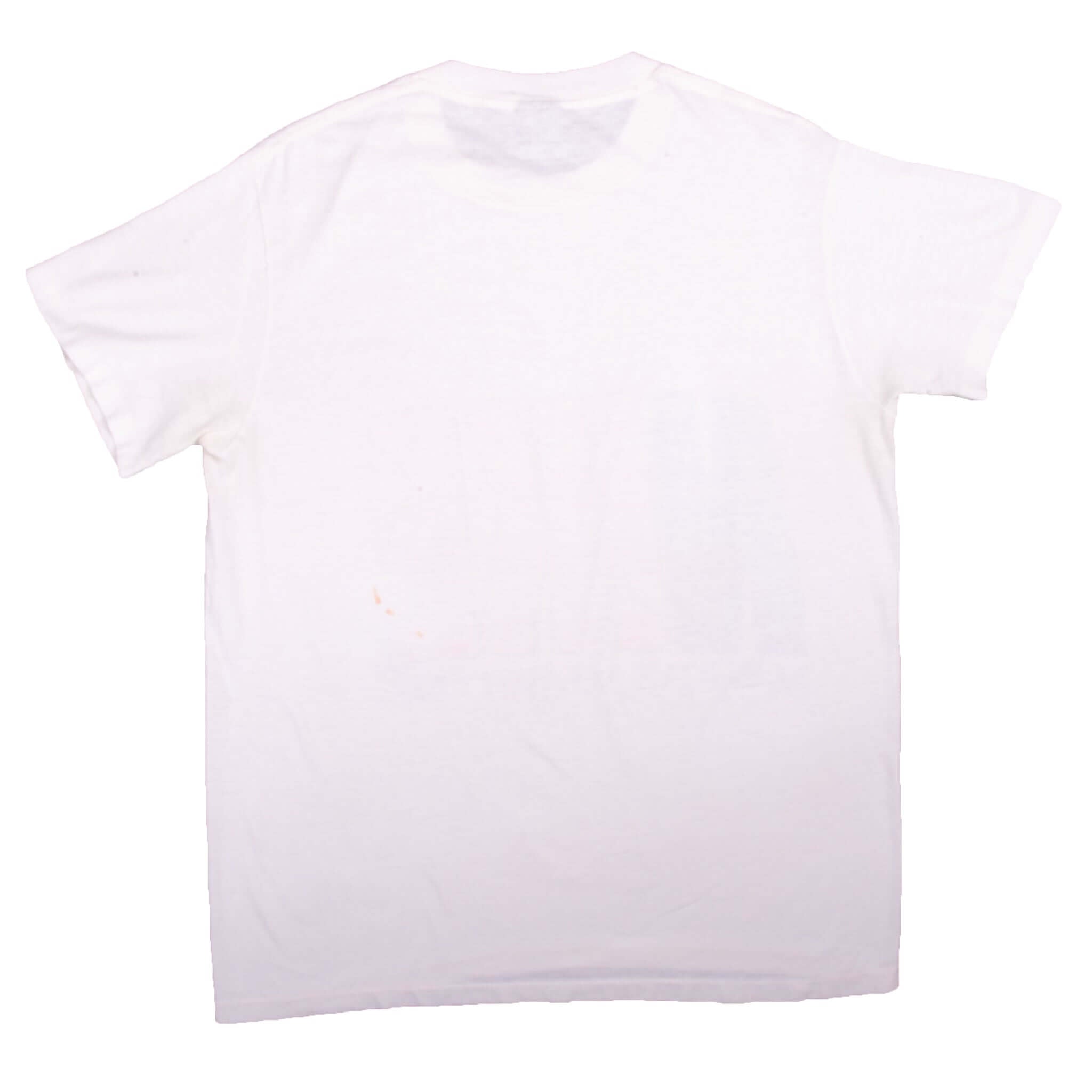 Vintage White Nike Americas Number One Tee Shirt 1984-1987 Size M Made In USA With Single Stitch Sleeves. Nike Blue Label.